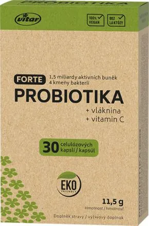 kapsle probiotika Forte, 30 ks