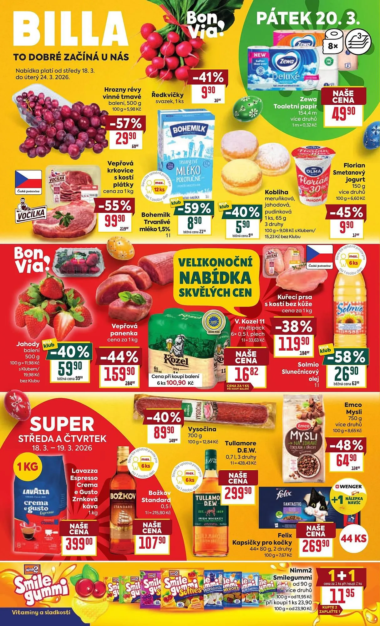 Billa leták - 1