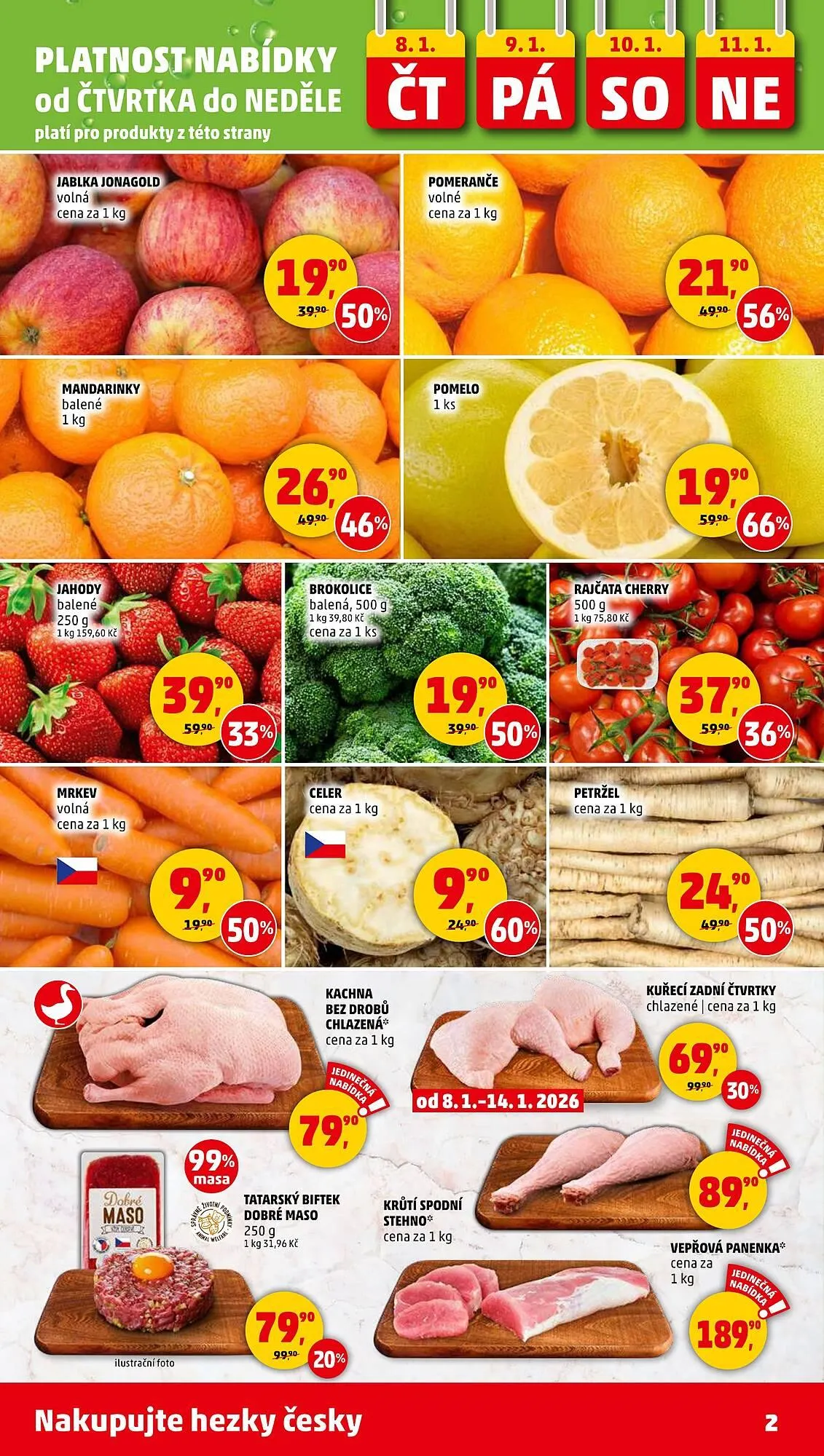 Penny Market leták - 8. ledna 14. ledna 2026 - Page 2