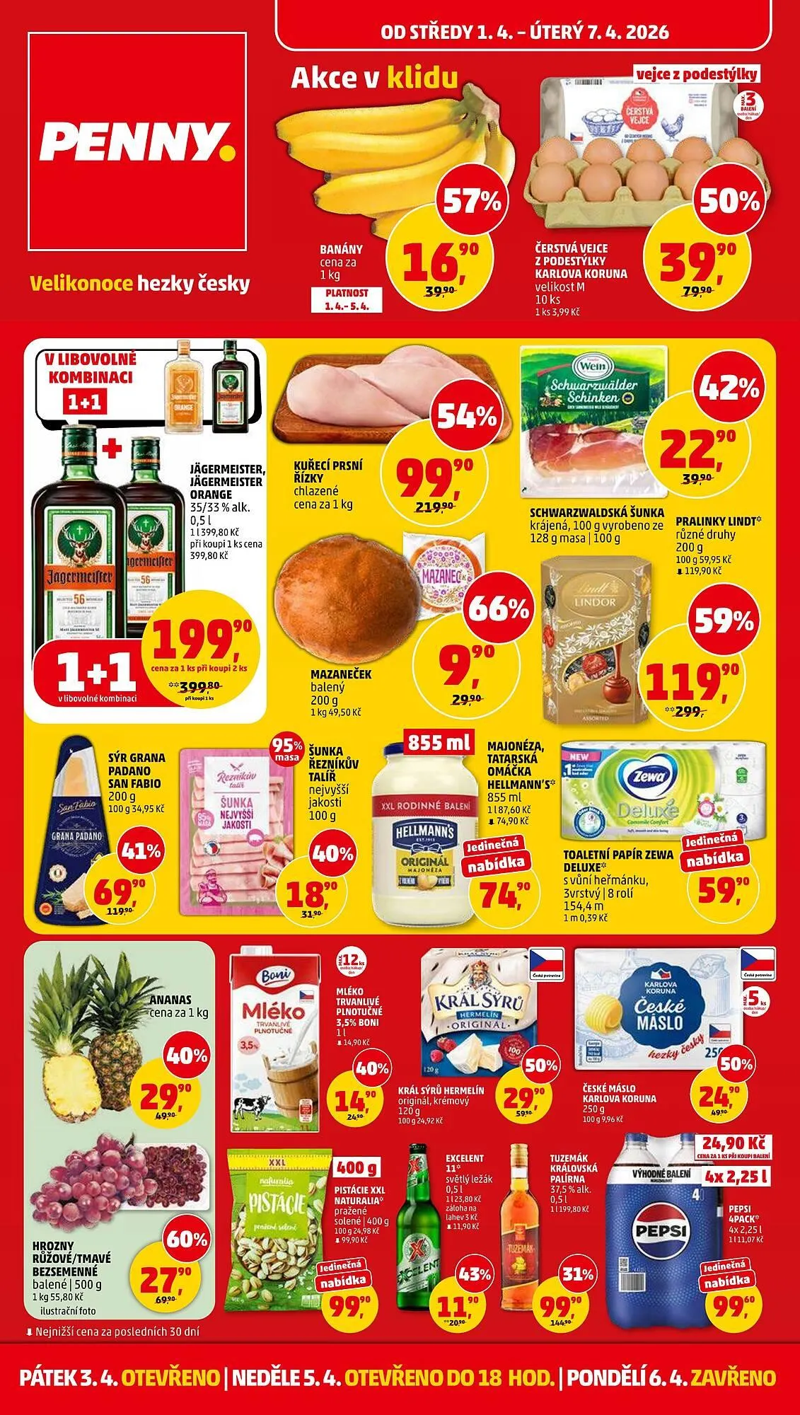Penny Market leták - 1. dubna 7. dubna 2026 - Page 1