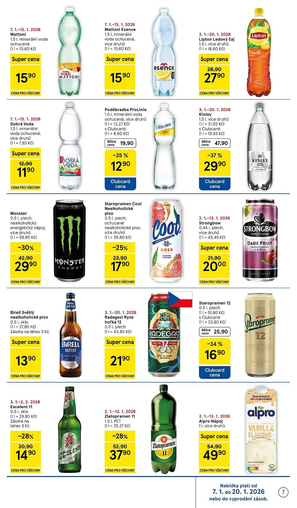 Tesco leták - 7. ledna 13. ledna 2026 - Page 7