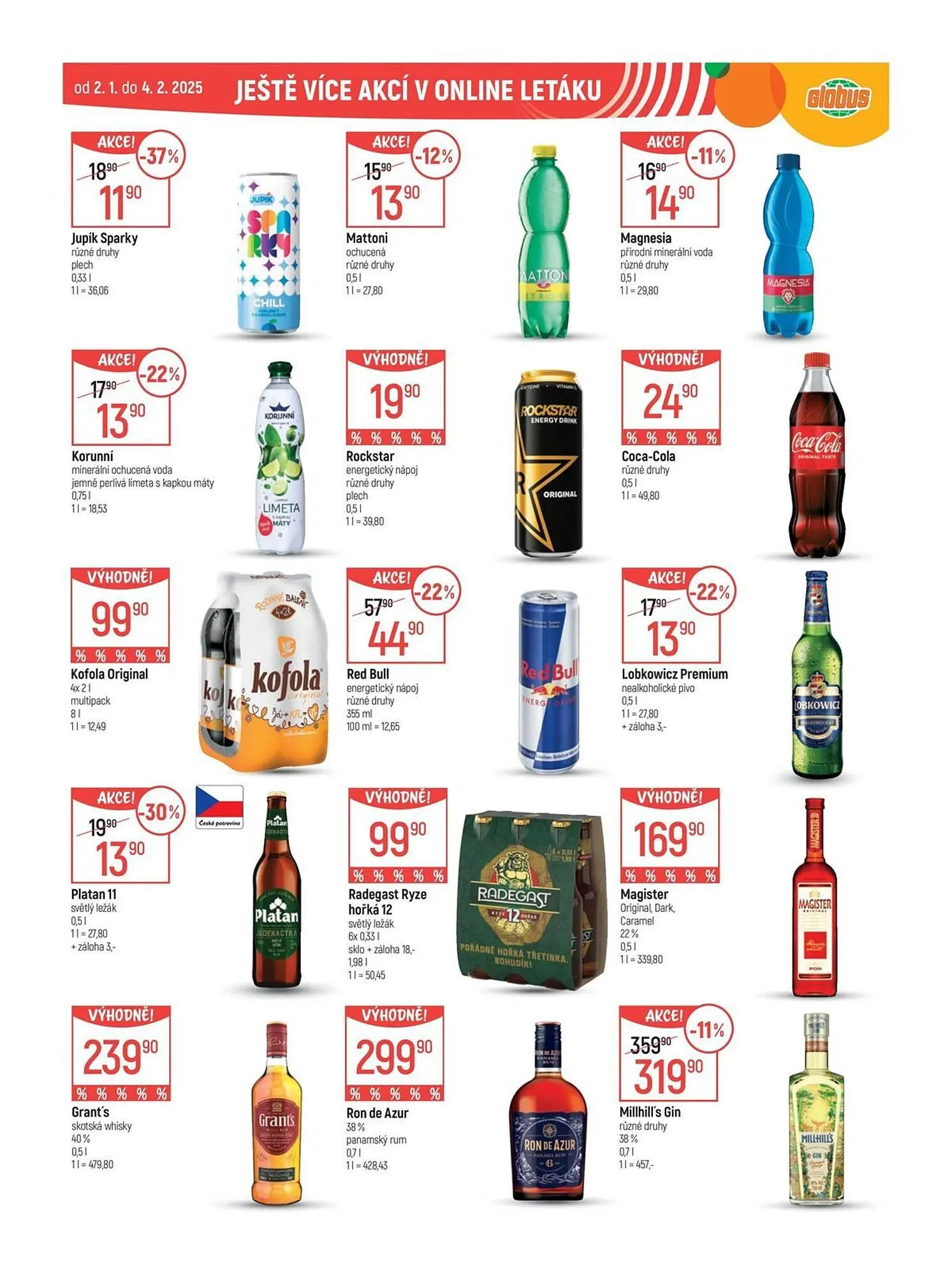 Globus leták - 2. ledna 7. ledna 2025 - Page 32