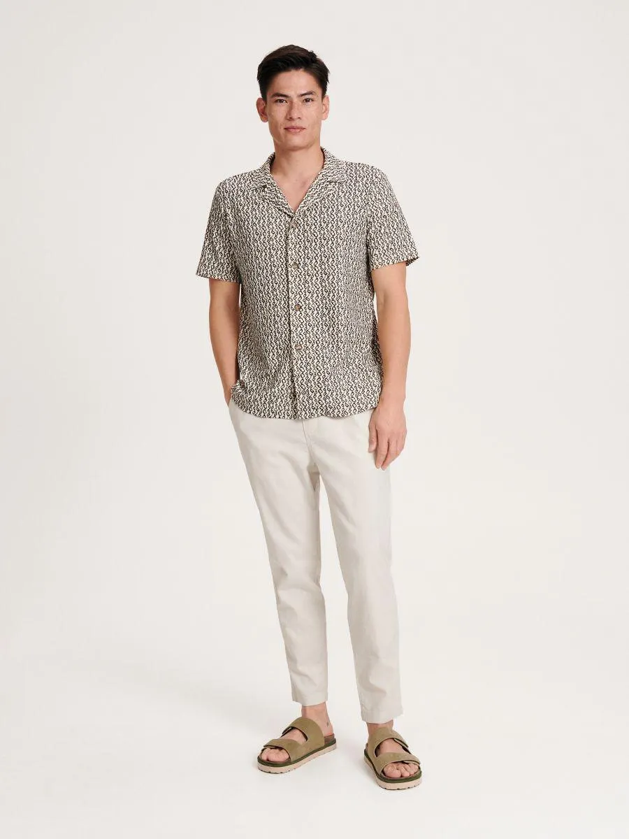 Hladké kalhoty chino