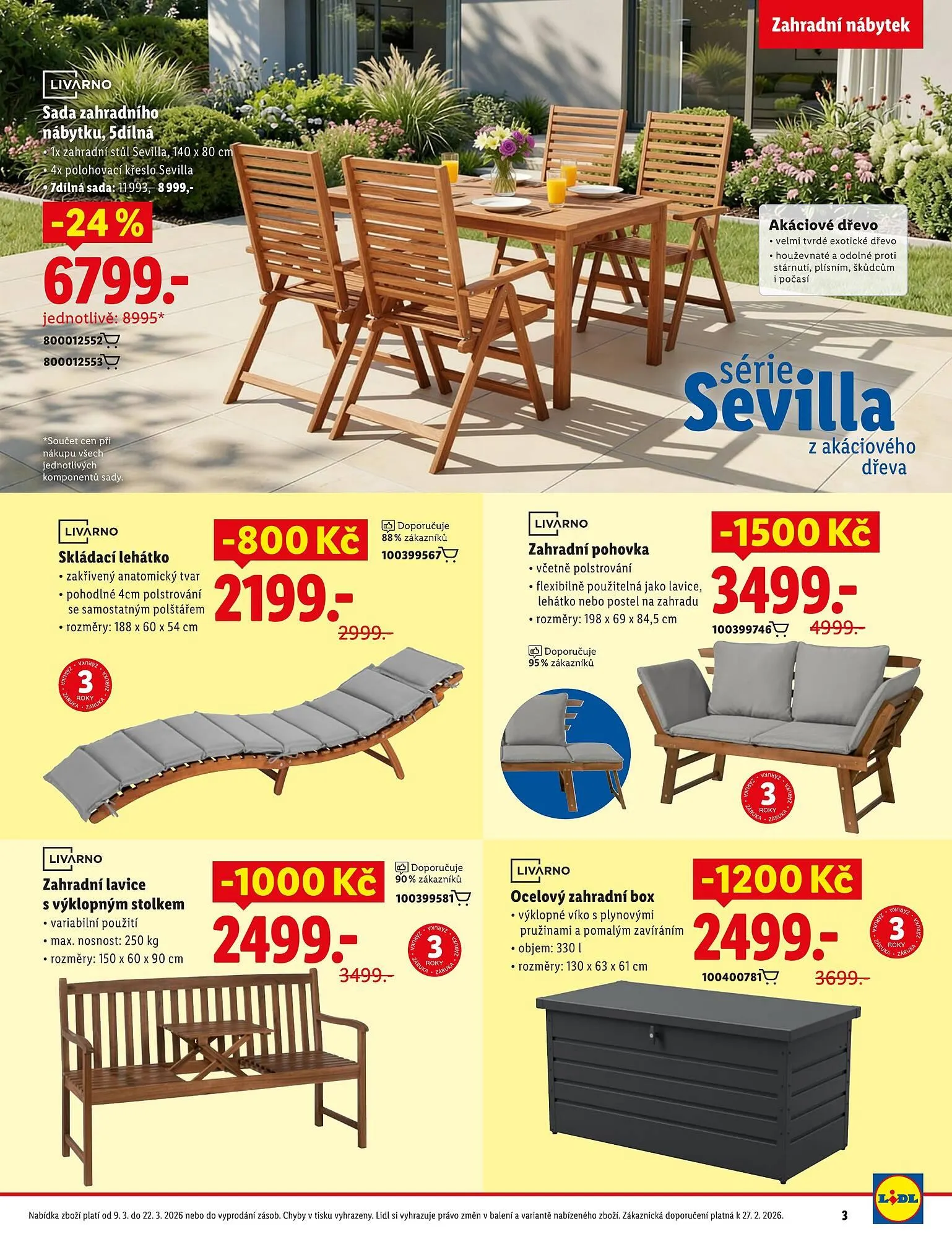 Lidl leták - 9. března 22. března 2026 - Page 3