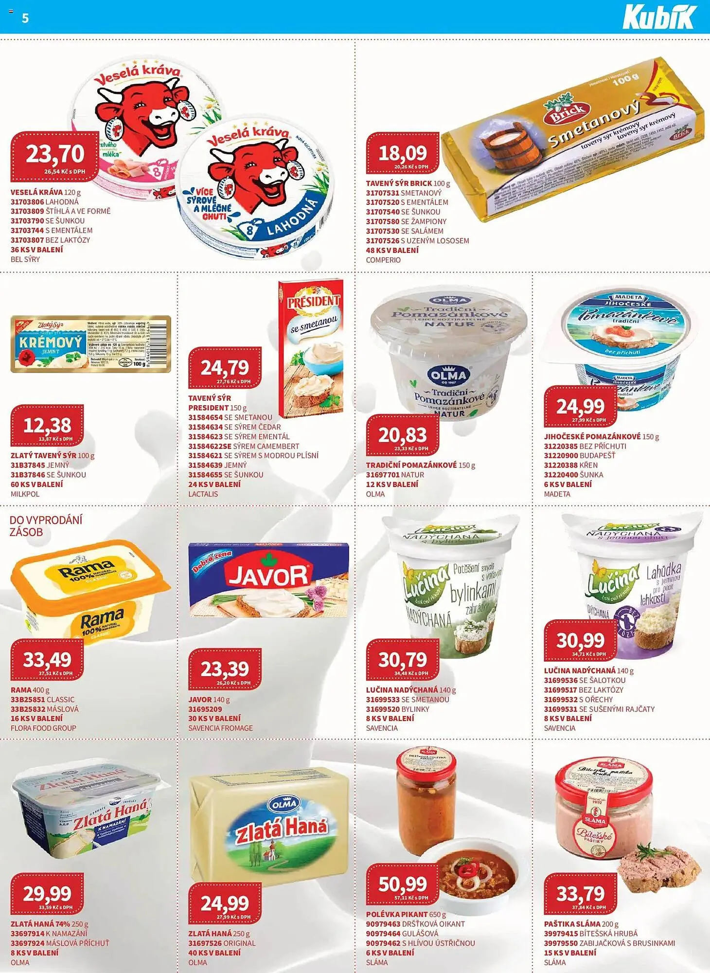 Kubík potraviny leták - 1. dubna 30. dubna 2026 - Page 5