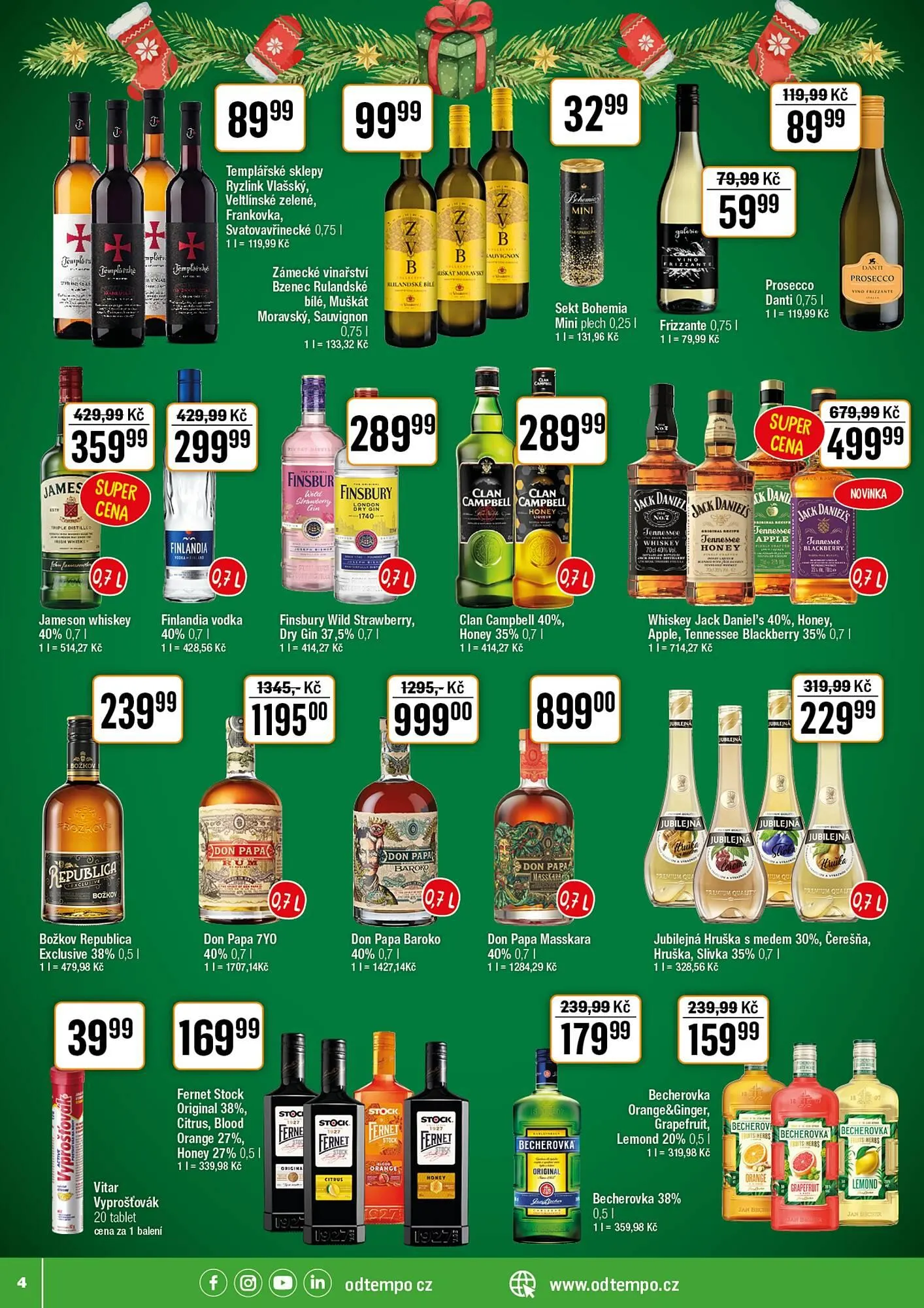 TEMPO leták - 17. prosince 31. prosince 2025 - Page 4