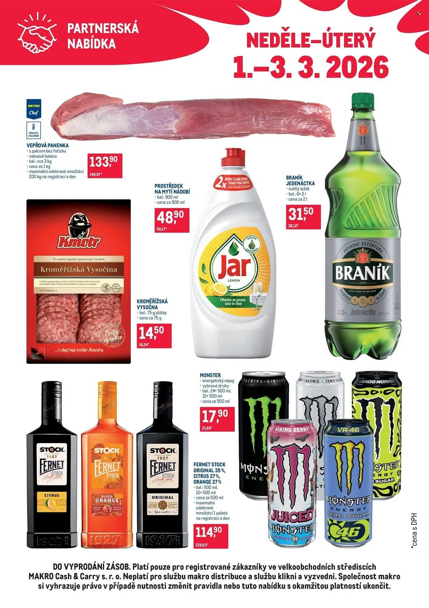 Makro leták - 1. března 3. března 2026 - Page 1