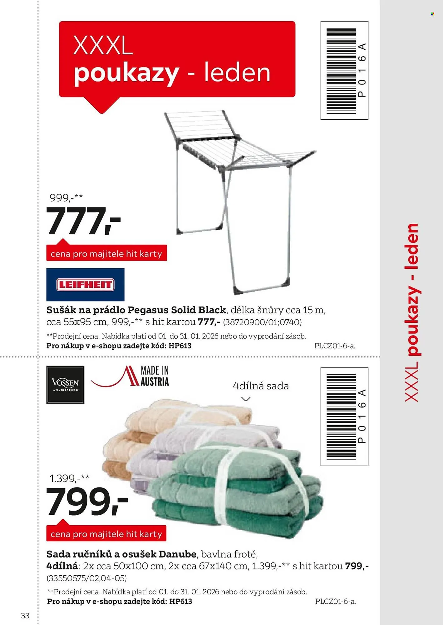 XXXLutz leták - 1. srpna 31. ledna 2026 - Page 33
