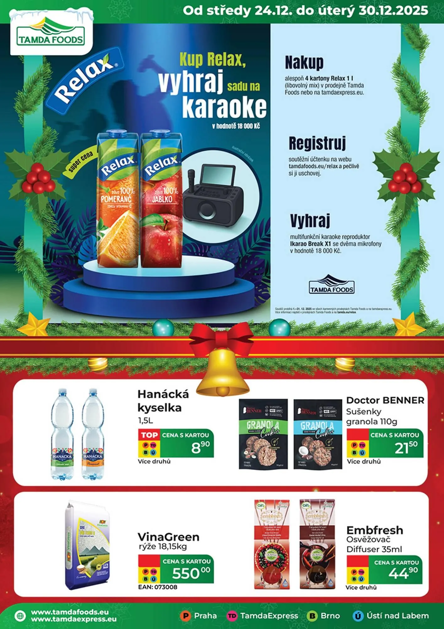 Tamda Foods leták - 24. prosince 30. prosince 2025 - Page 1