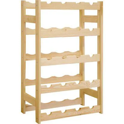 OBI Dřevěný regál na víno M