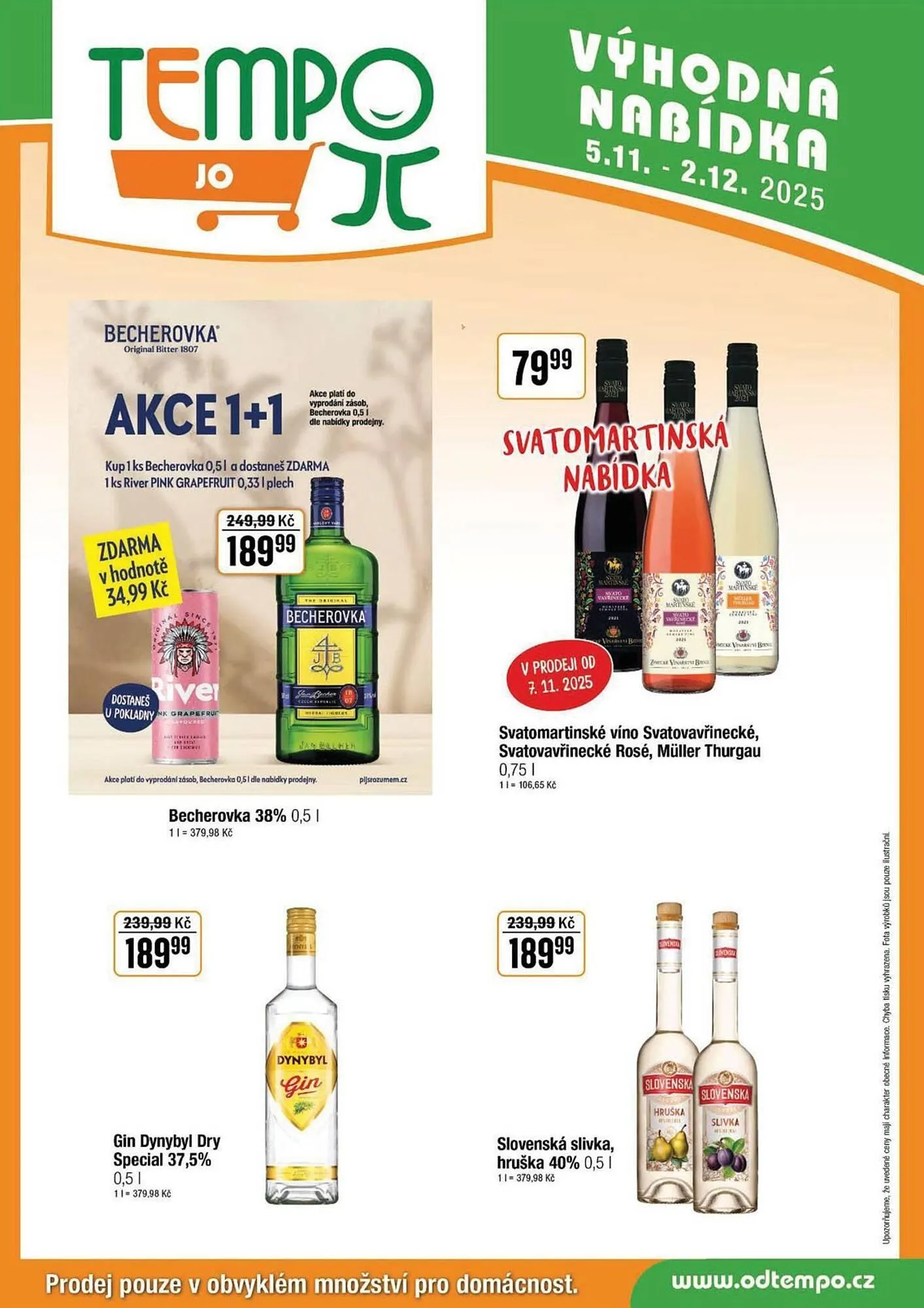 TEMPO leták - 5. listopadu 2. prosince 2025 - Page 9