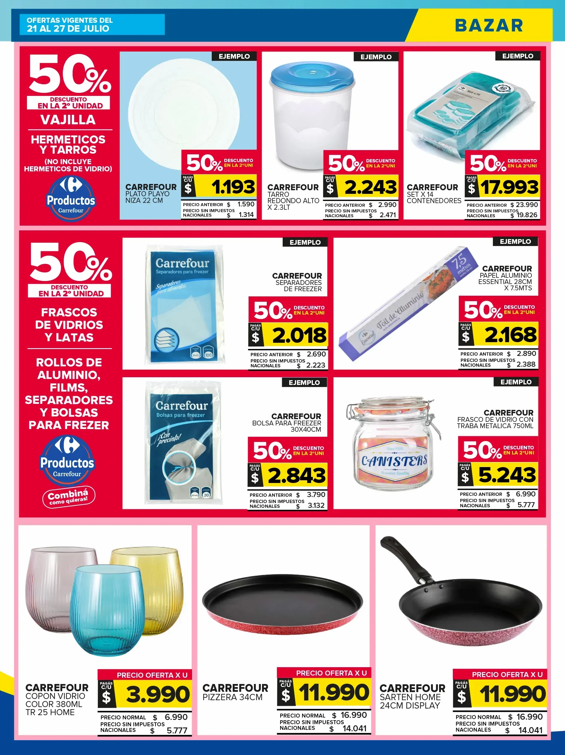 Ofertas de Ofertas Carrefour 21 de julio al 27 de julio 2025 - Página 22 del catálogo
