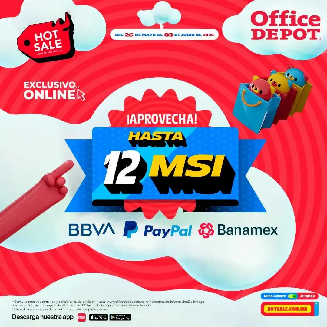 Catálogo de Office Depot Hot Sale 26 de mayo al 3 de junio 2025 - Pagina 7