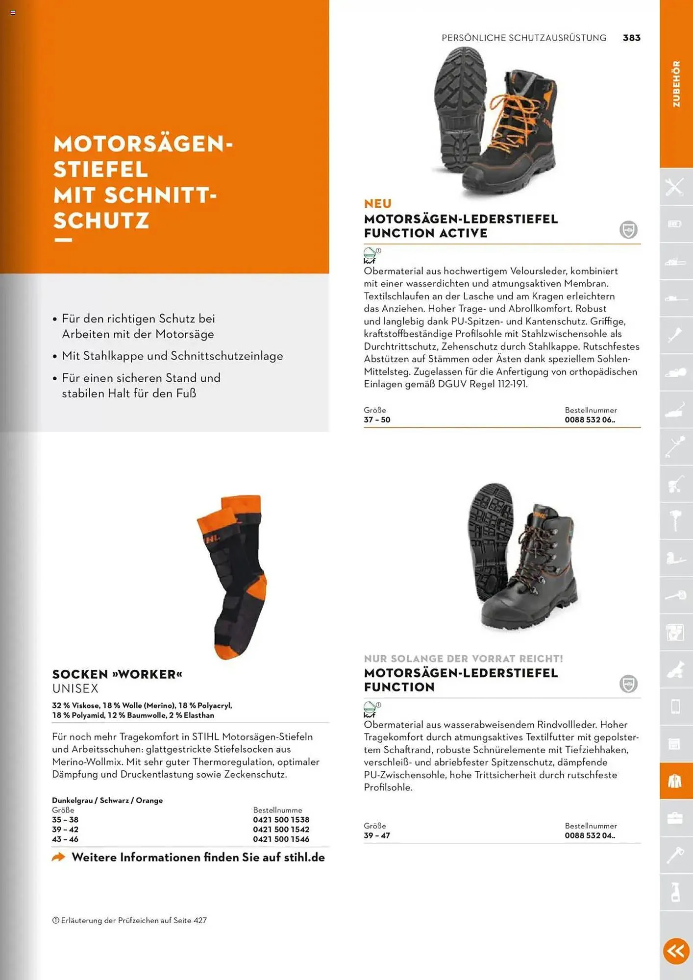 STIHL Prospekt von 1. Januar bis 31. Dezember 2025 - Prospekt seite 383