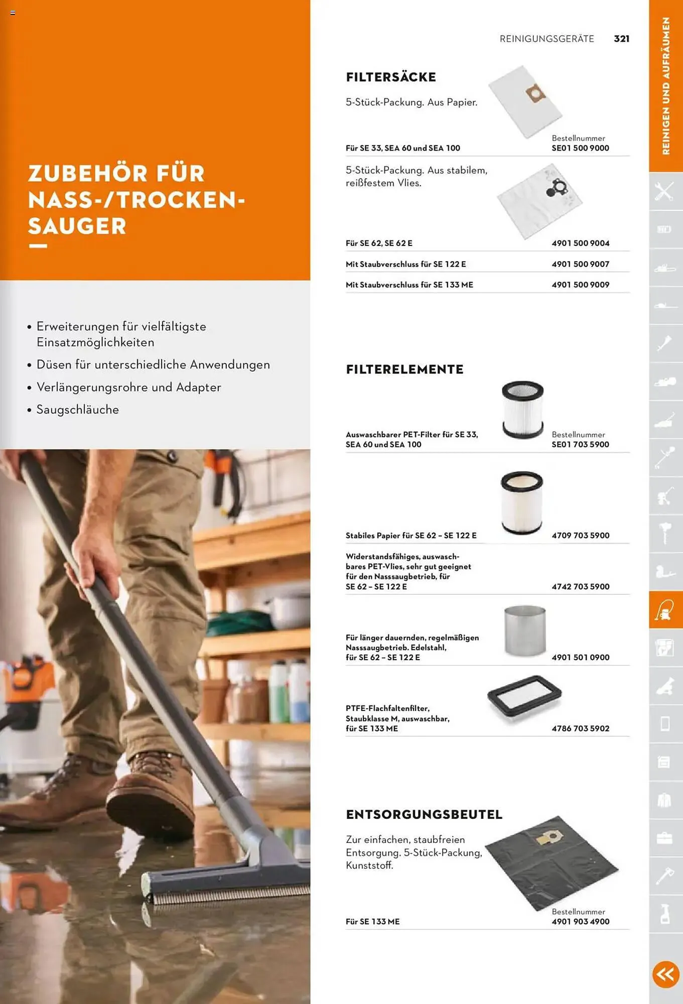 STIHL Prospekt von 1. Januar bis 31. Dezember 2025 - Prospekt seite 321