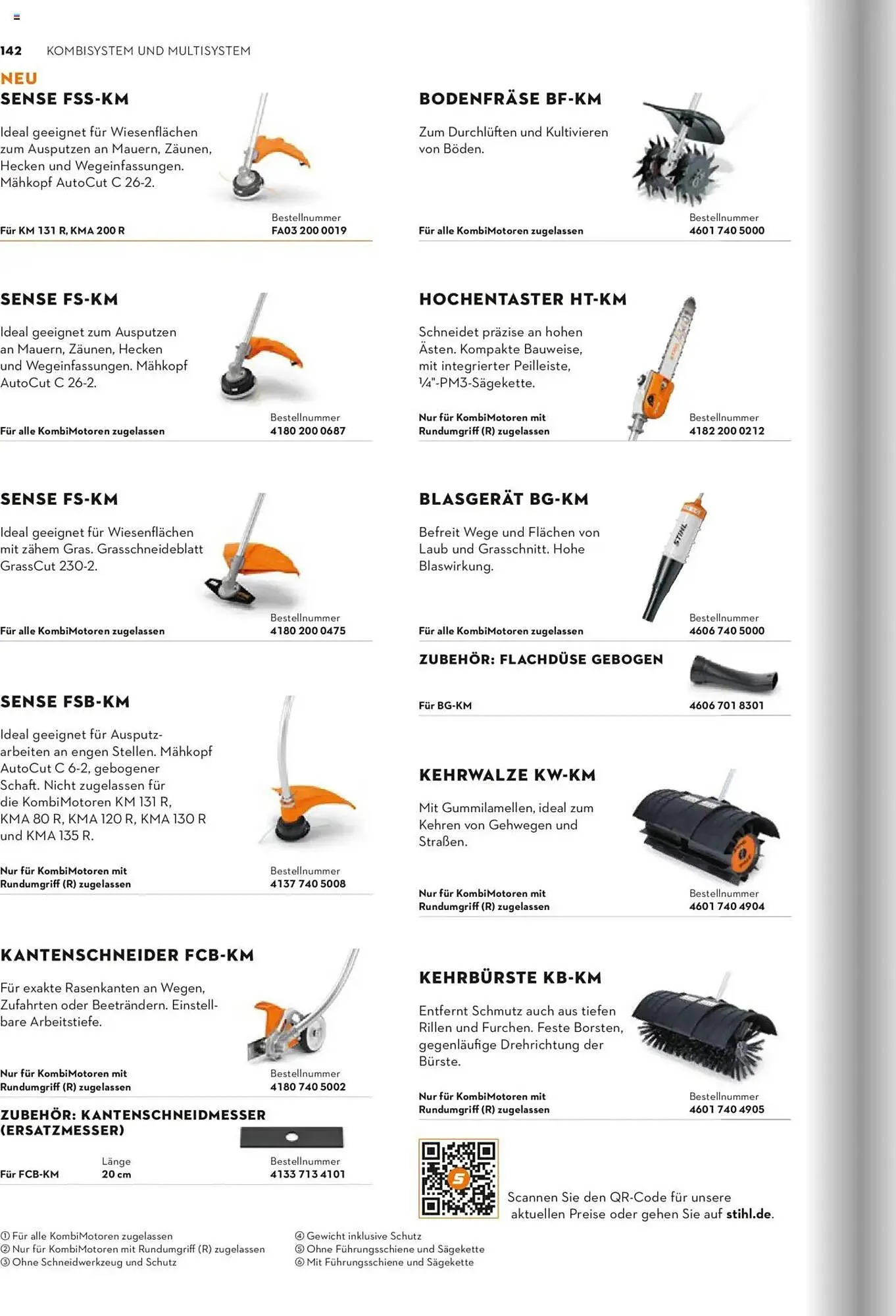 STIHL Prospekt von 1. Januar bis 31. Dezember 2025 - Prospekt seite 142
