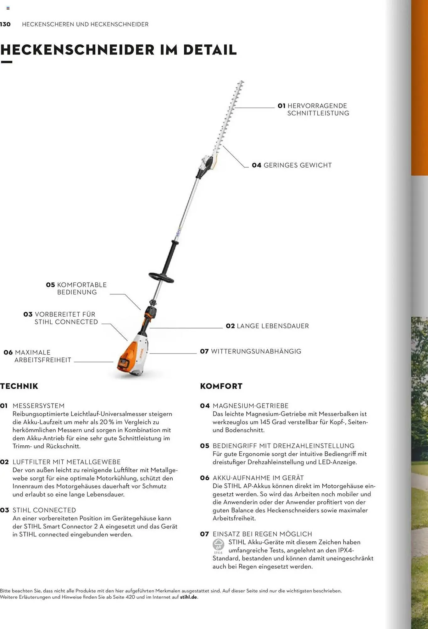 STIHL Prospekt von 1. Januar bis 31. Dezember 2025 - Prospekt seite 130