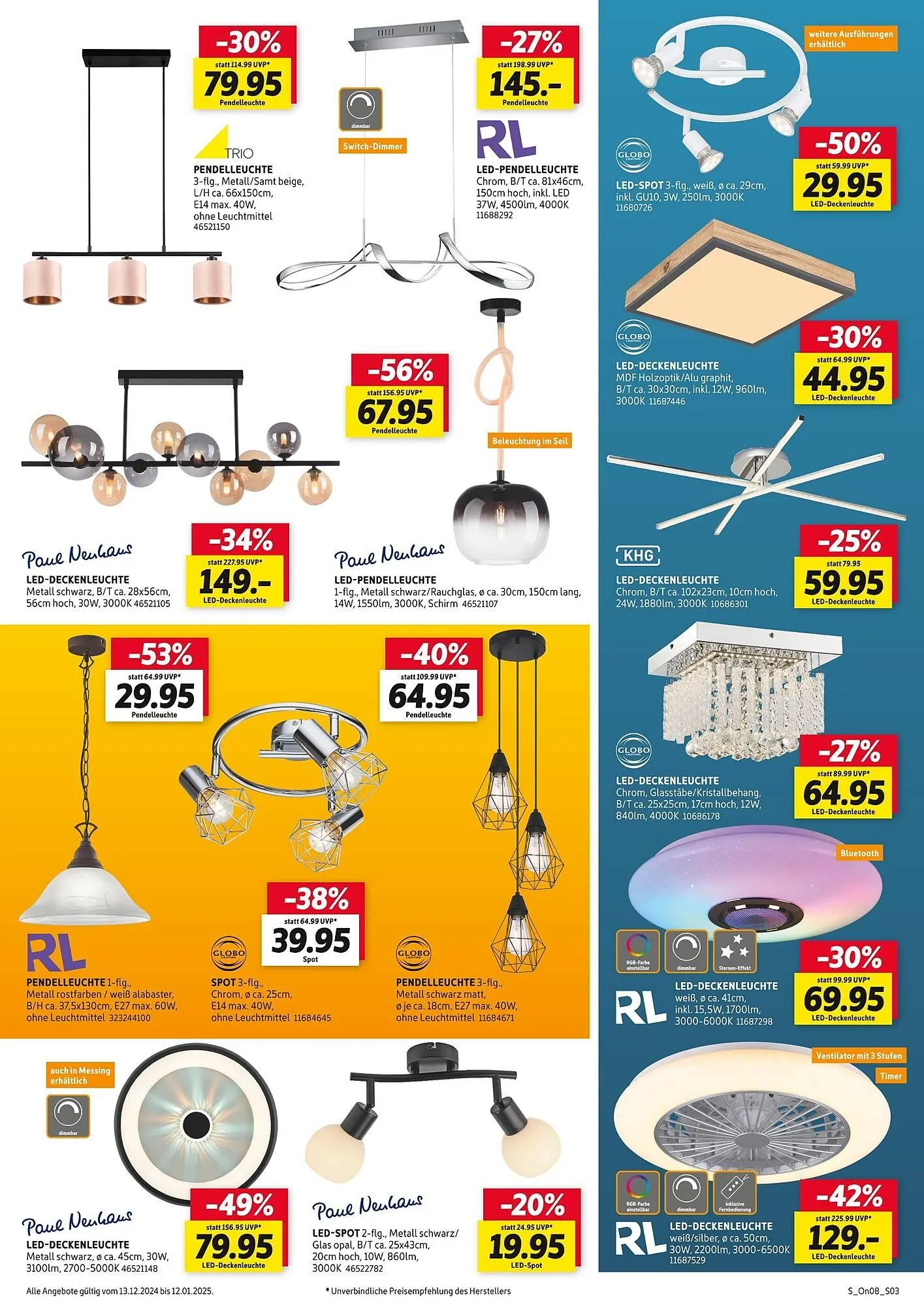 SCONTO Prospekt von 13. Dezember bis 12. Januar 2025 - Prospekt seite 3