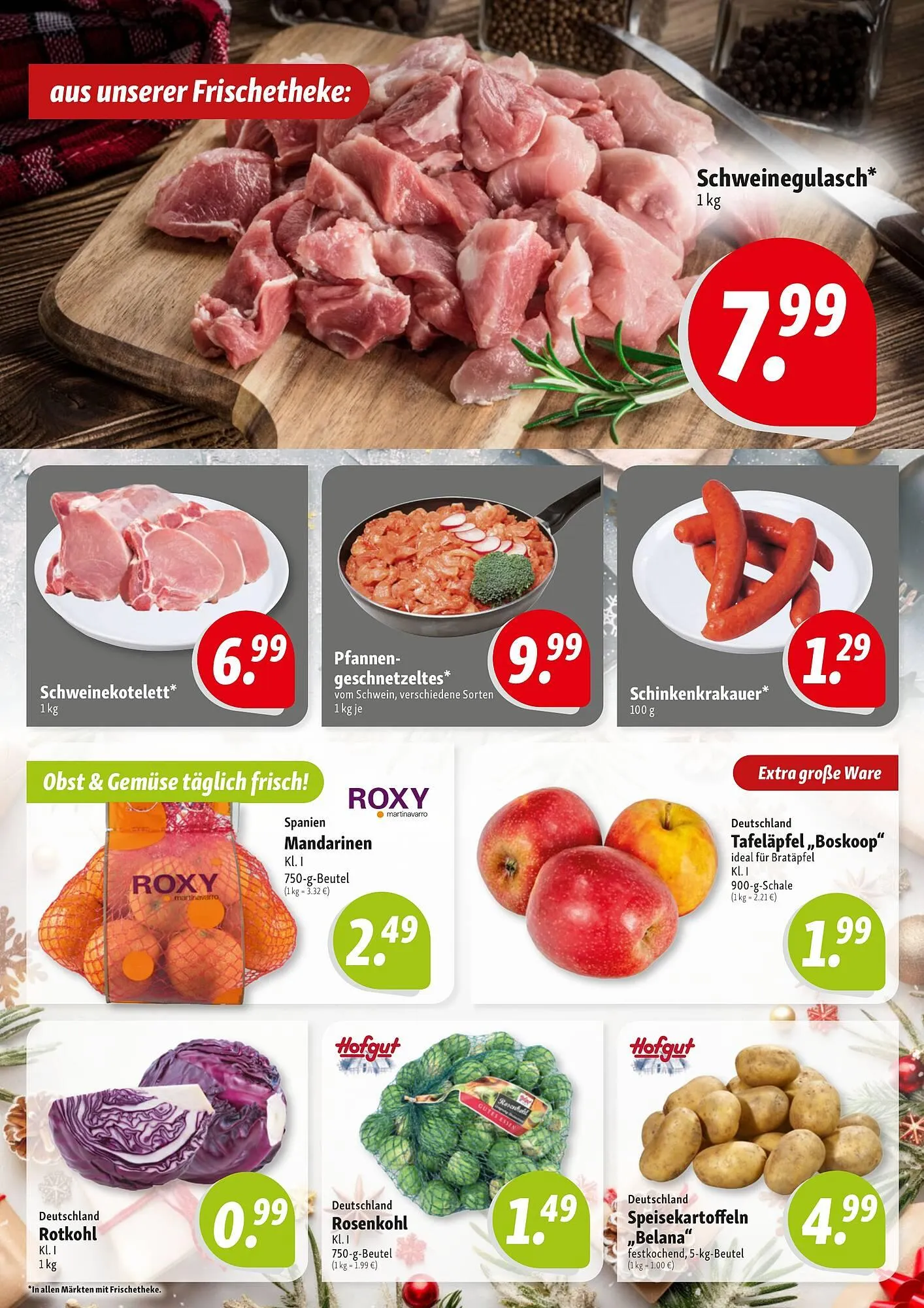 Nah & Frisch Prospekt von 16. Dezember bis 21. Dezember 2024 - Prospekt seite 2