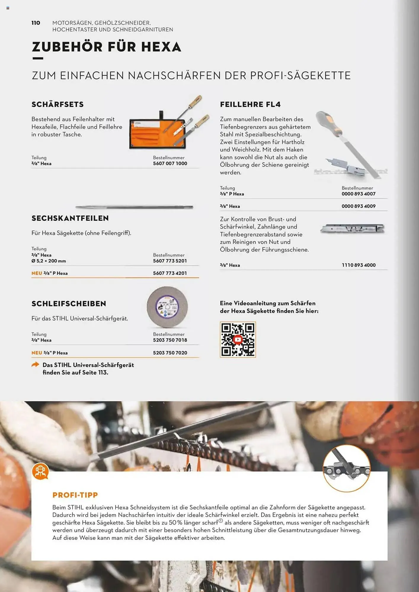 STIHL Prospekt von 1. Januar bis 31. Dezember 2025 - Prospekt seite 110