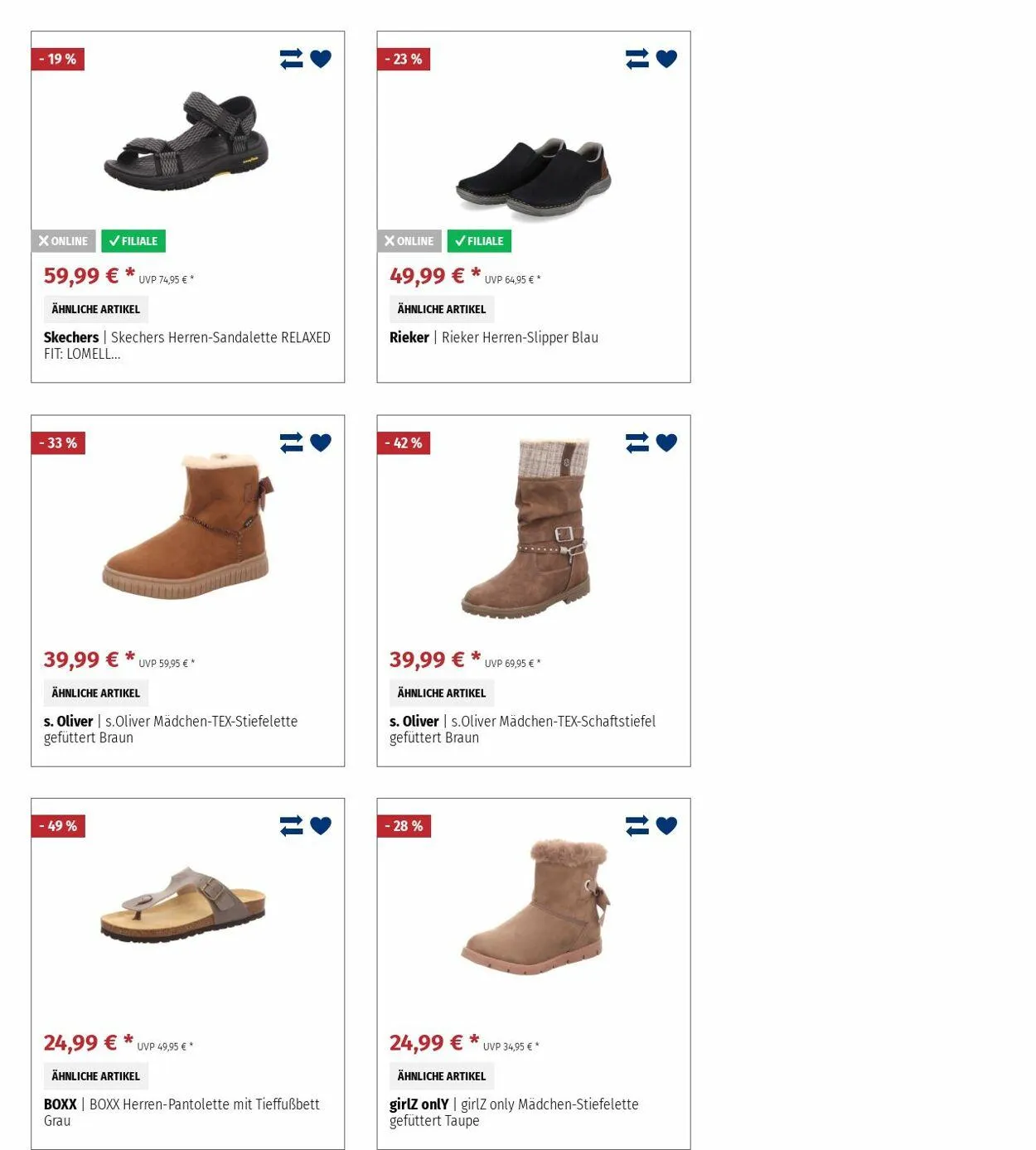 SCHUH OKAY Aktueller Prospekt von 16. Dezember bis 25. Dezember 2024 - Prospekt seite 44