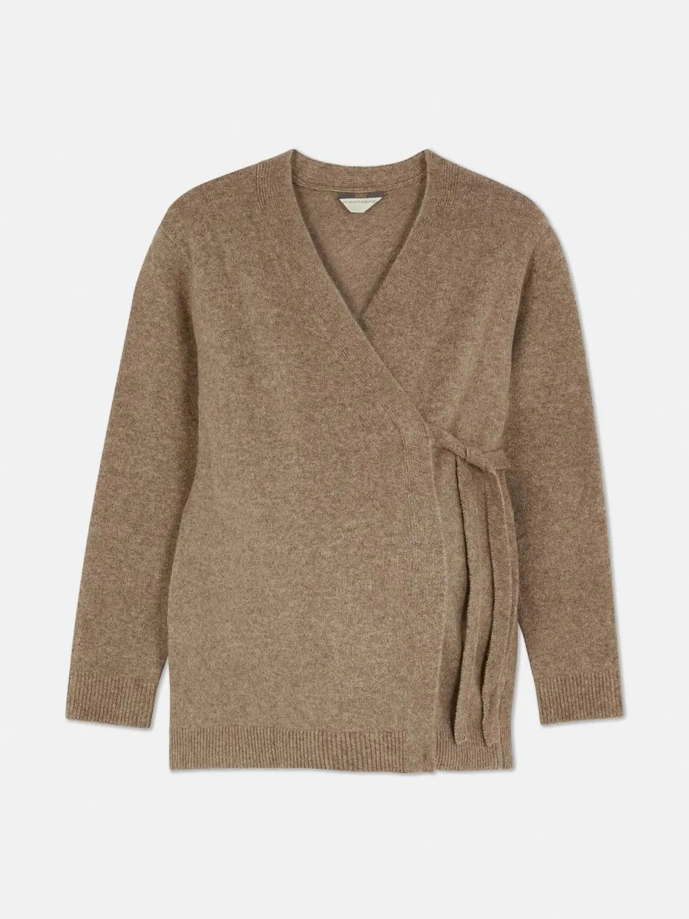 Umstands-Cardigan in Wickeloptik