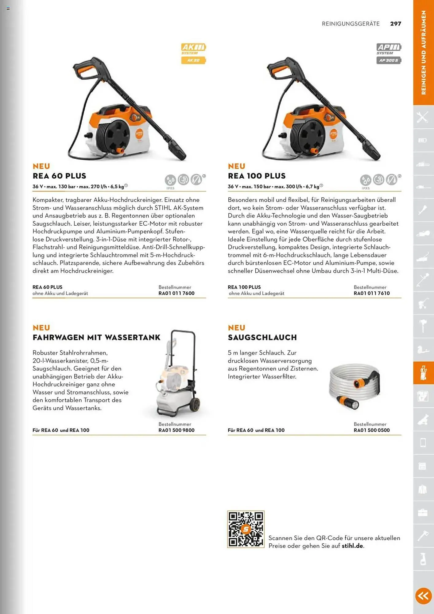 STIHL Prospekt von 1. Januar bis 31. Dezember 2025 - Prospekt seite 297