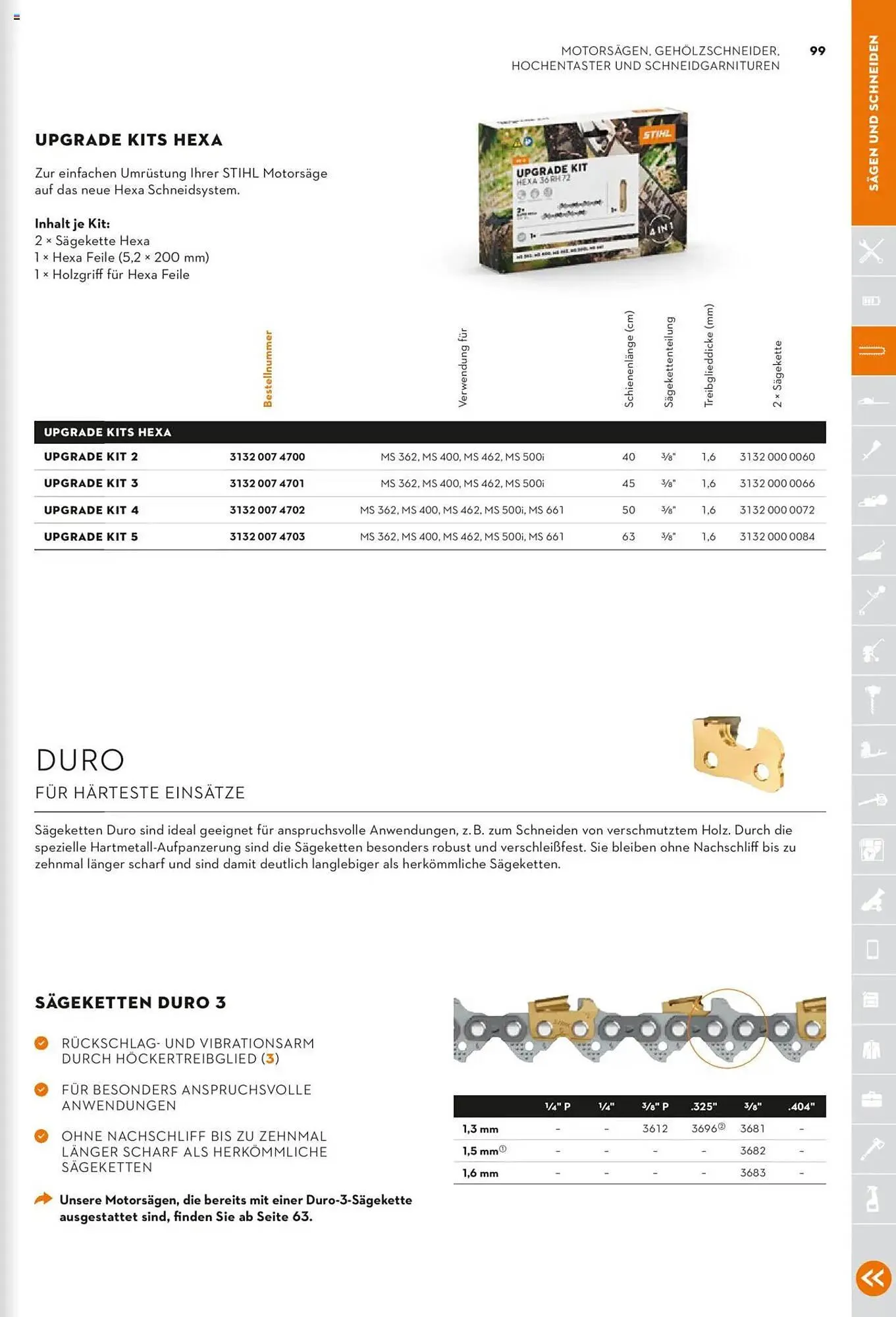 STIHL Prospekt von 1. Januar bis 31. Dezember 2025 - Prospekt seite 99