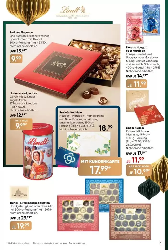 Galeria Karstadt Kaufhof Angebote von 16. Dezember bis 30. Dezember 2024 - Prospekt seite 24