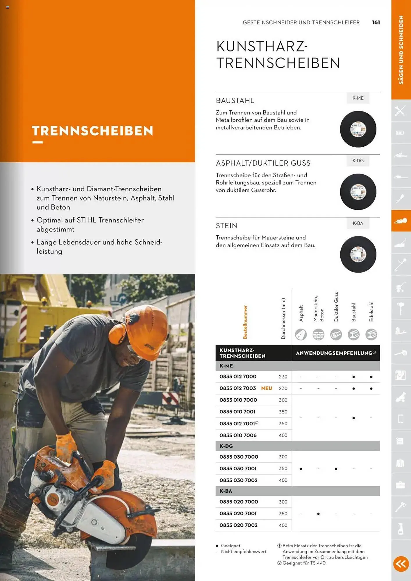 STIHL Prospekt von 1. Januar bis 31. Dezember 2025 - Prospekt seite 161