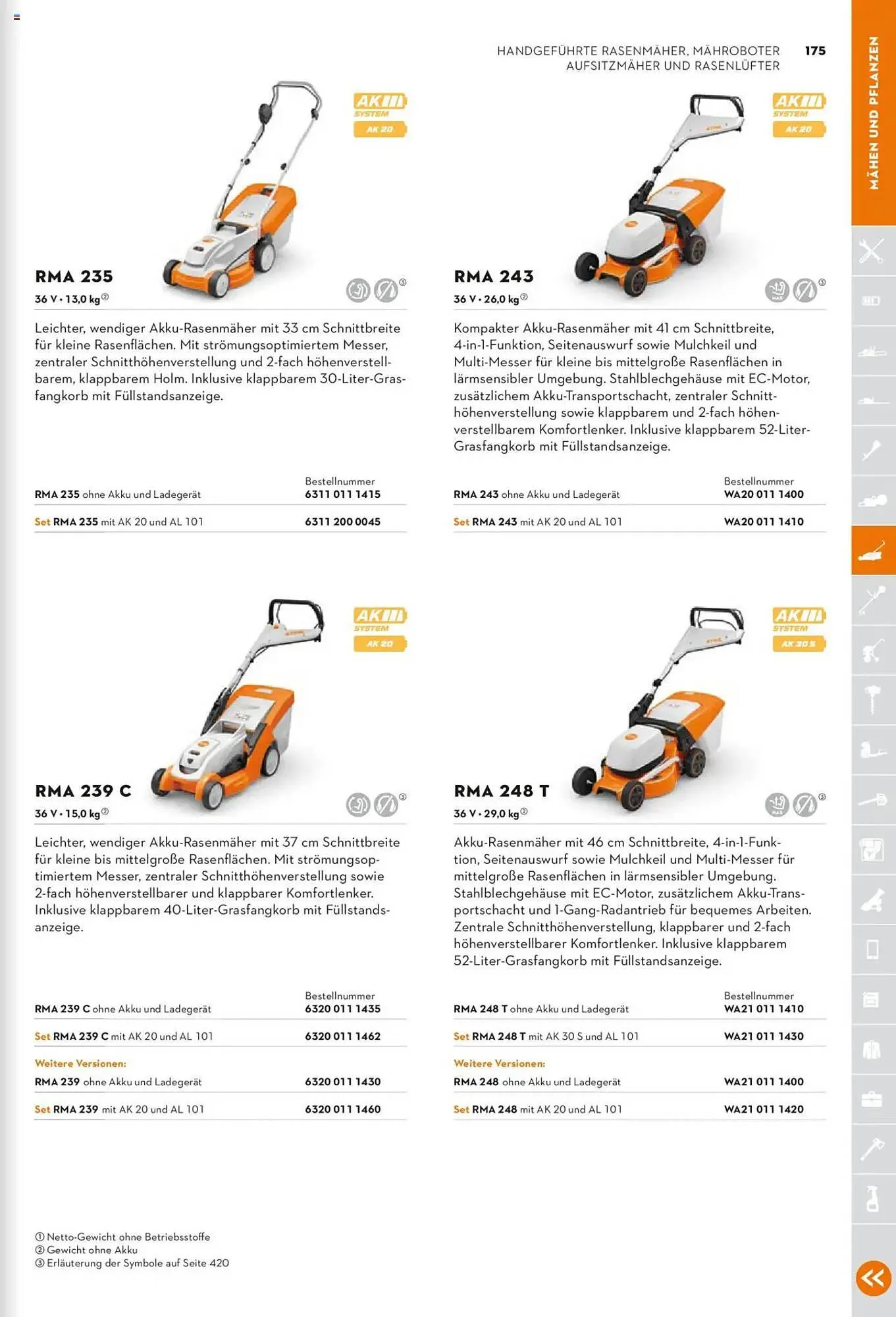 STIHL Prospekt von 1. Januar bis 31. Dezember 2025 - Prospekt seite 175