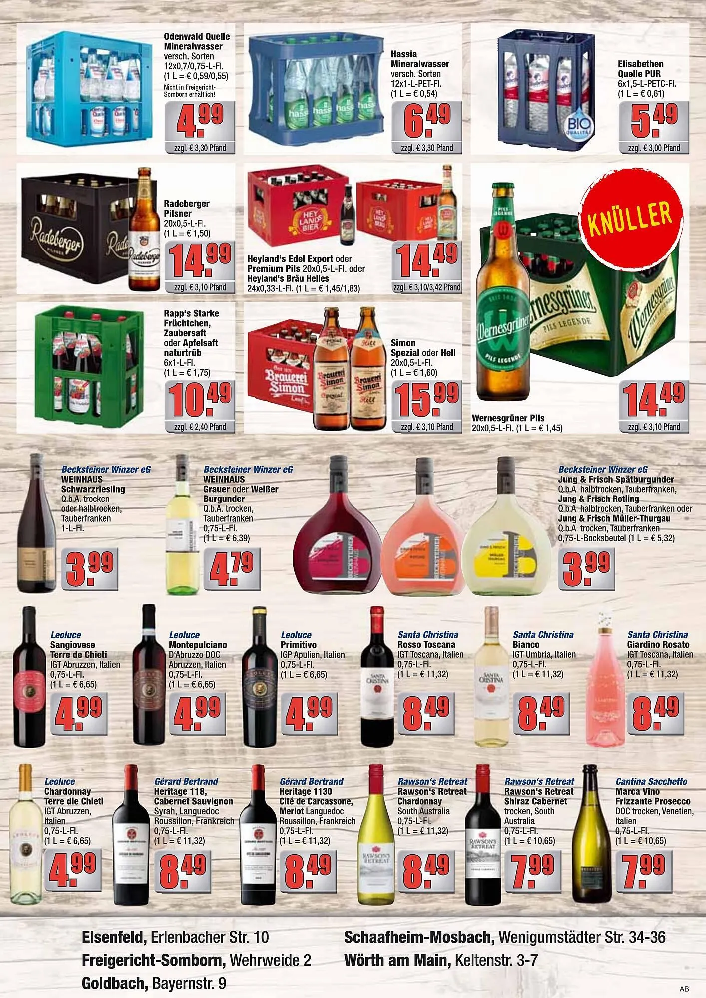 alldrink Prospekt von 15. Dezember bis 31. Dezember 2024 - Prospekt seite 8