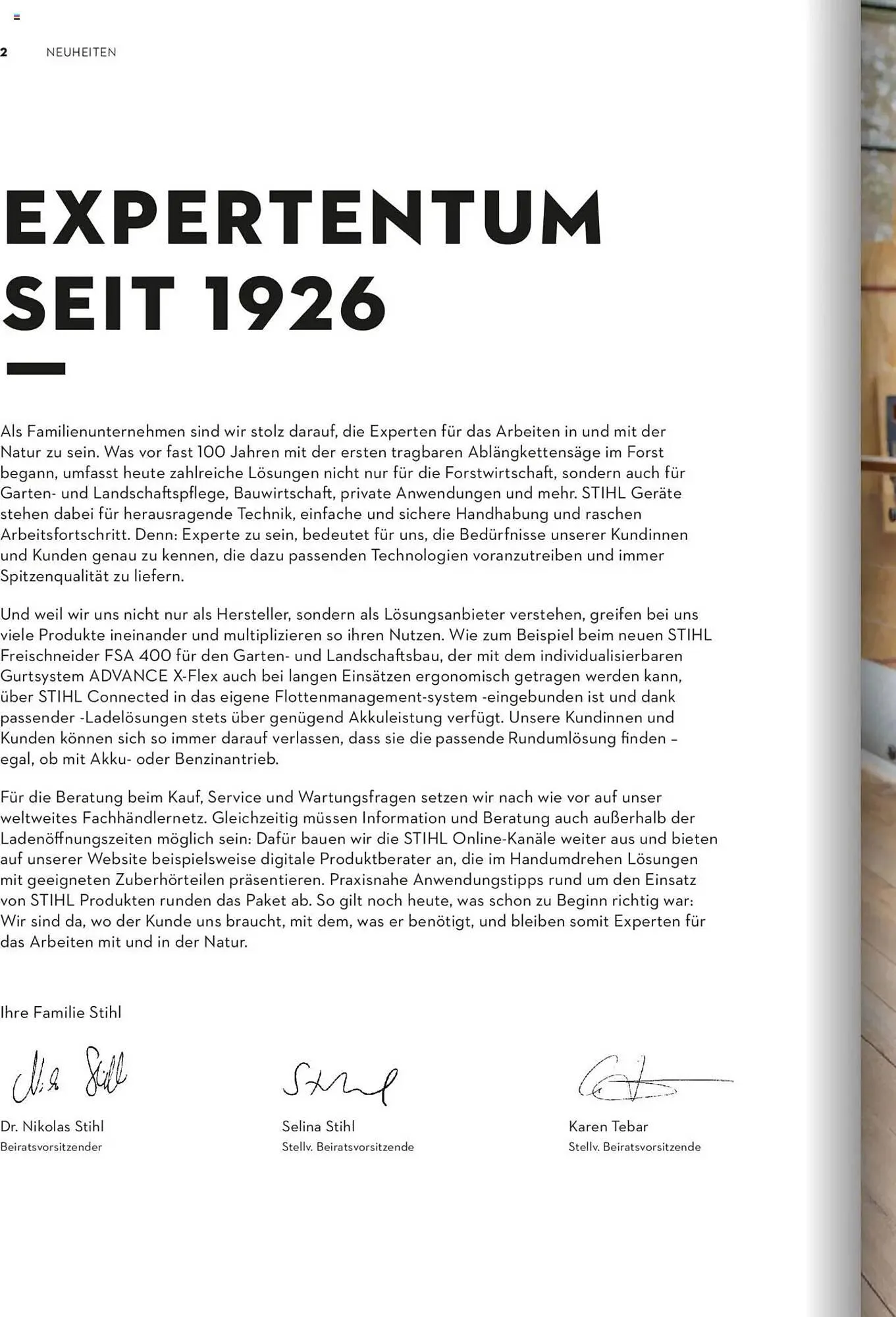 STIHL Prospekt von 1. Januar bis 31. Dezember 2025 - Prospekt seite 2