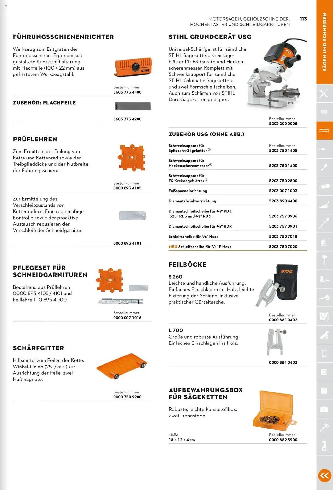 STIHL Prospekt von 1. Januar bis 31. Dezember 2025 - Prospekt seite 113