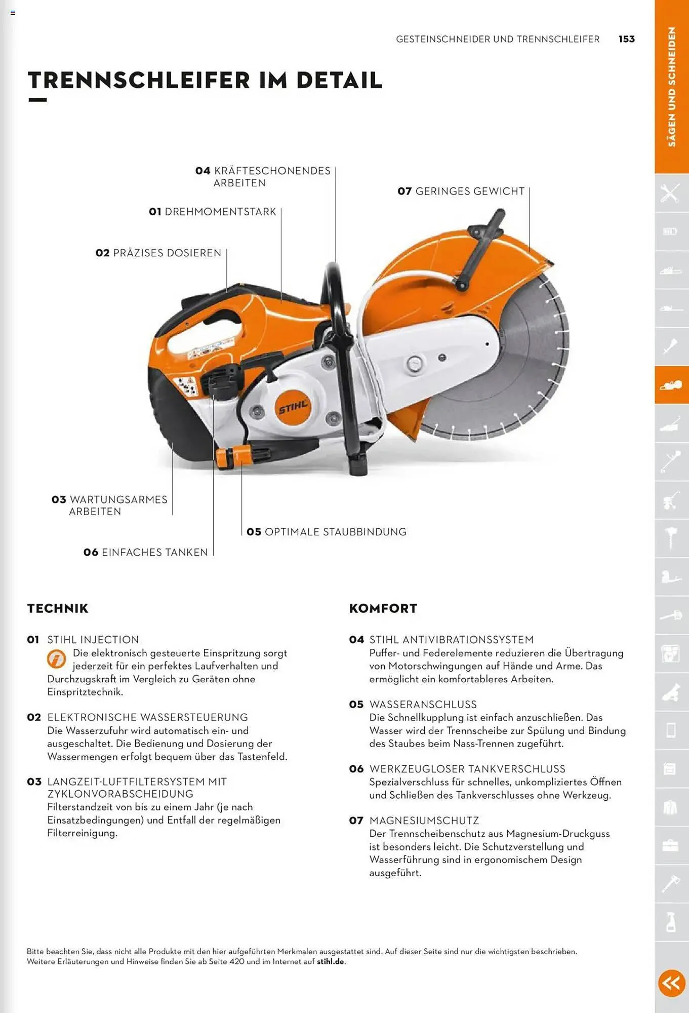 STIHL Prospekt von 1. Januar bis 31. Dezember 2025 - Prospekt seite 153