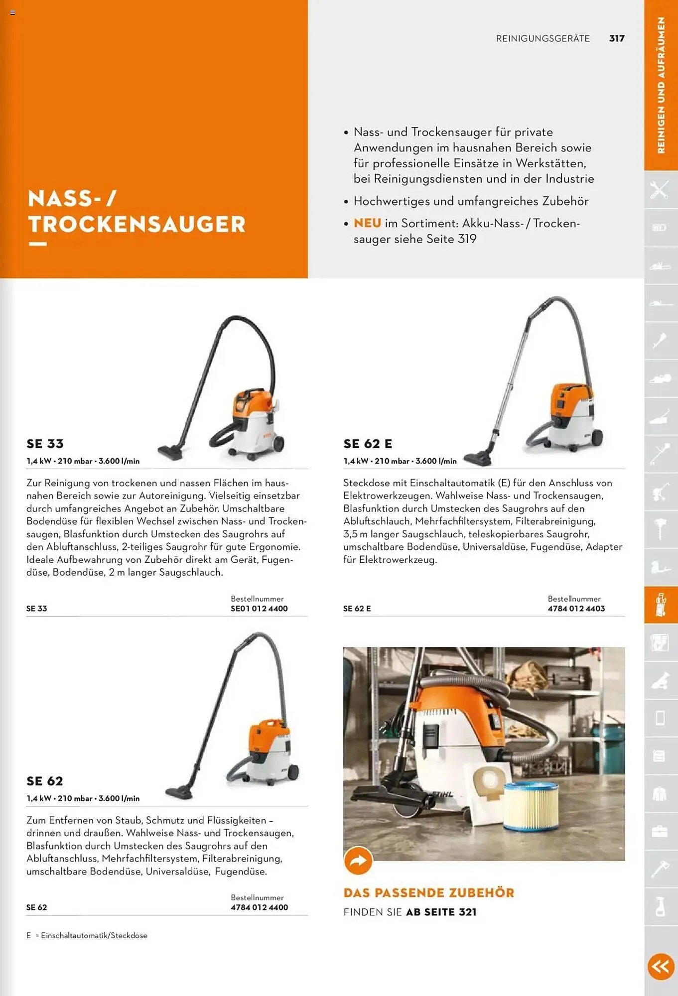 STIHL Prospekt von 1. Januar bis 31. Dezember 2025 - Prospekt seite 317