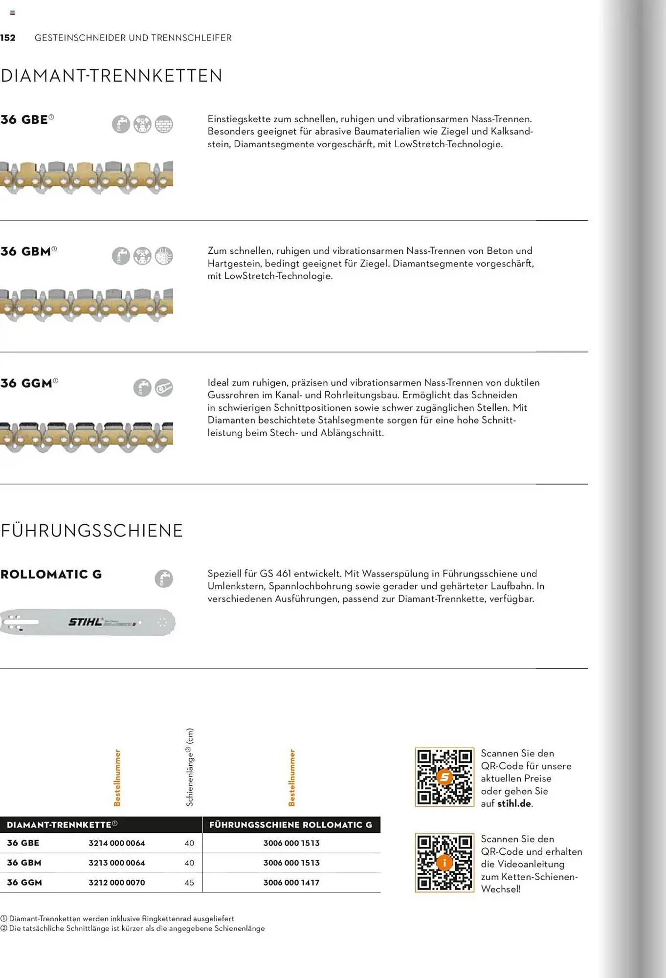 STIHL Prospekt von 1. Januar bis 31. Dezember 2025 - Prospekt seite 152