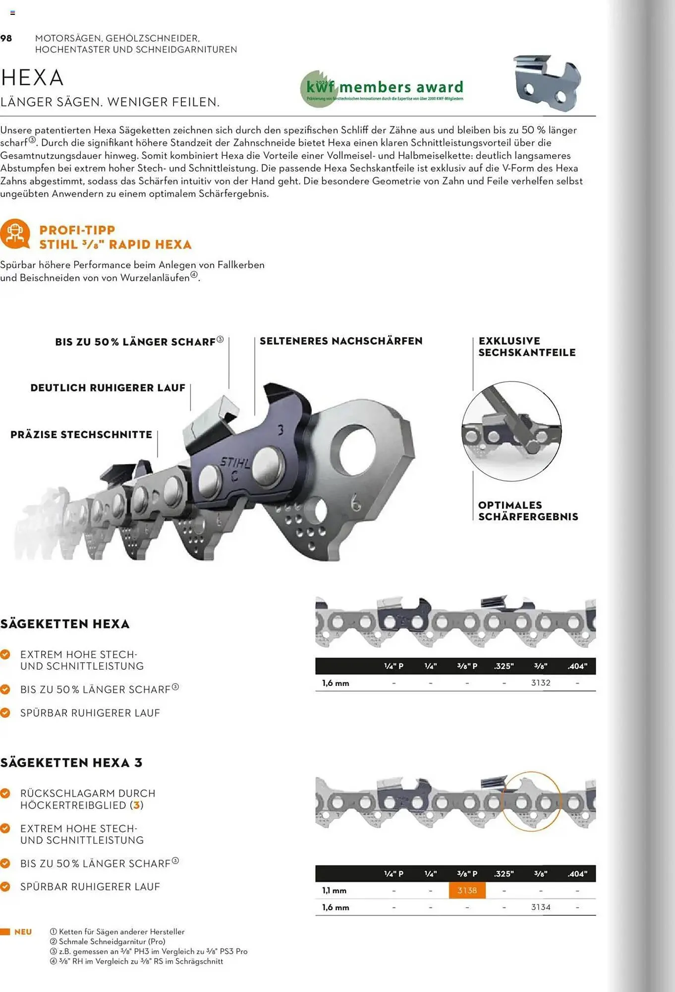 STIHL Prospekt von 1. Januar bis 31. Dezember 2025 - Prospekt seite 98