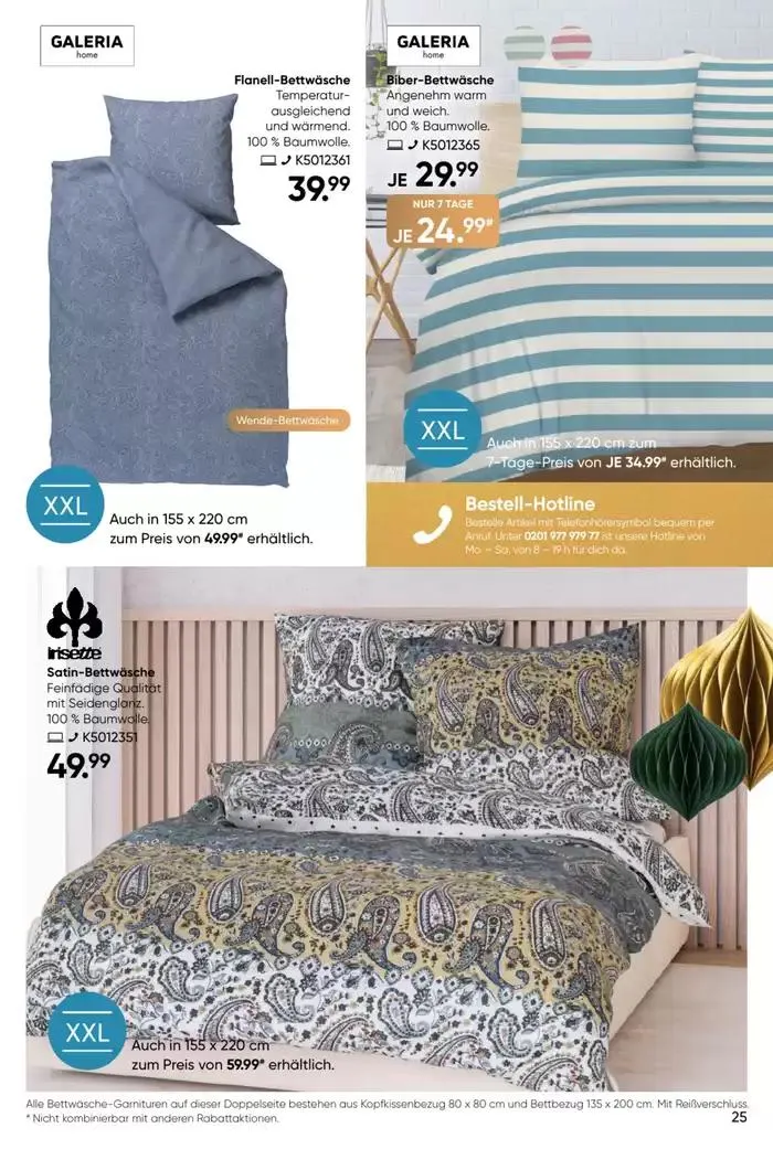 Galeria Karstadt Kaufhof Angebote von 16. Dezember bis 30. Dezember 2024 - Prospekt seite 17