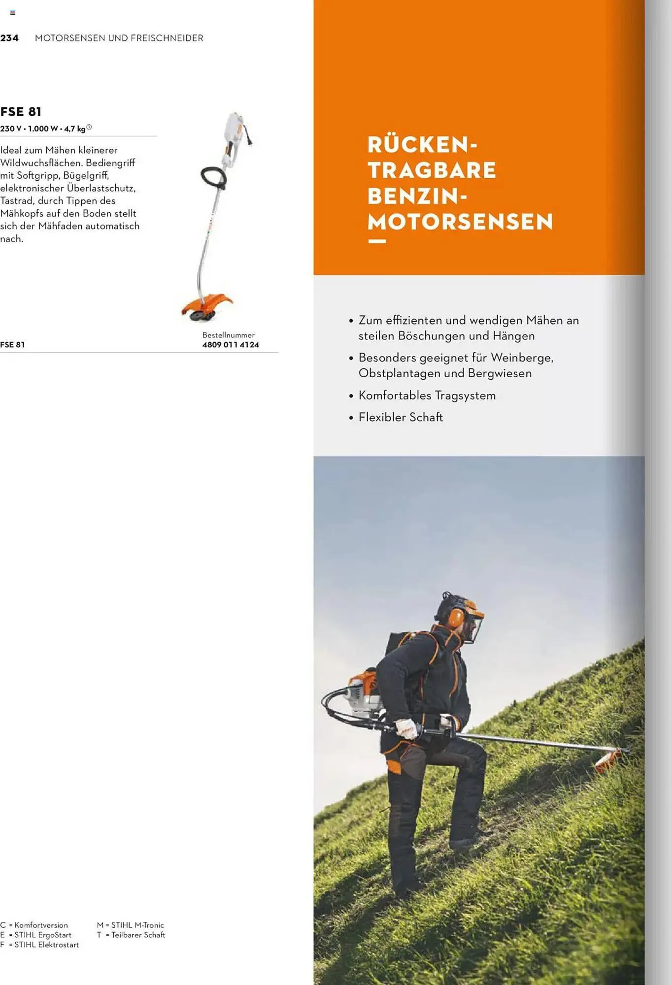 STIHL Prospekt von 1. Januar bis 31. Dezember 2025 - Prospekt seite 234