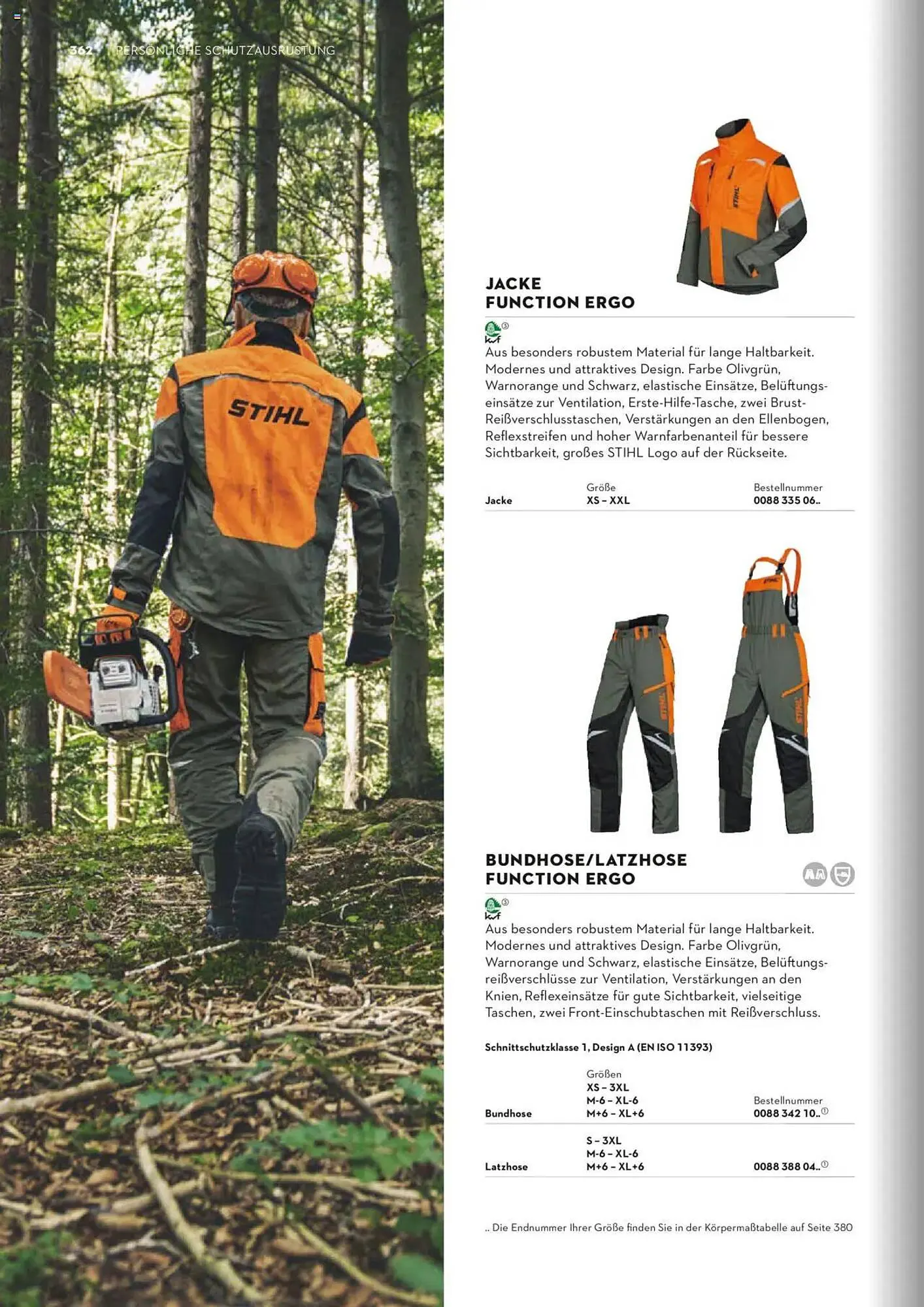 STIHL Prospekt von 1. Januar bis 31. Dezember 2025 - Prospekt seite 362