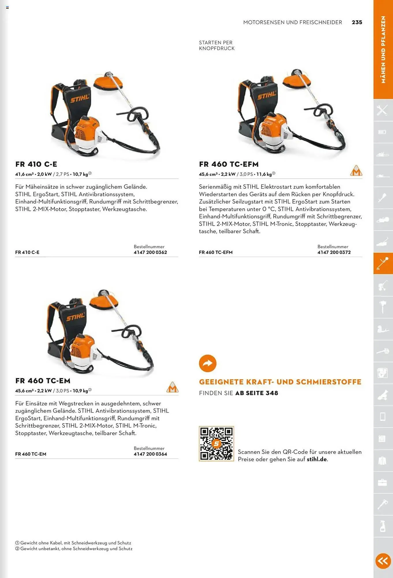 STIHL Prospekt von 1. Januar bis 31. Dezember 2025 - Prospekt seite 235