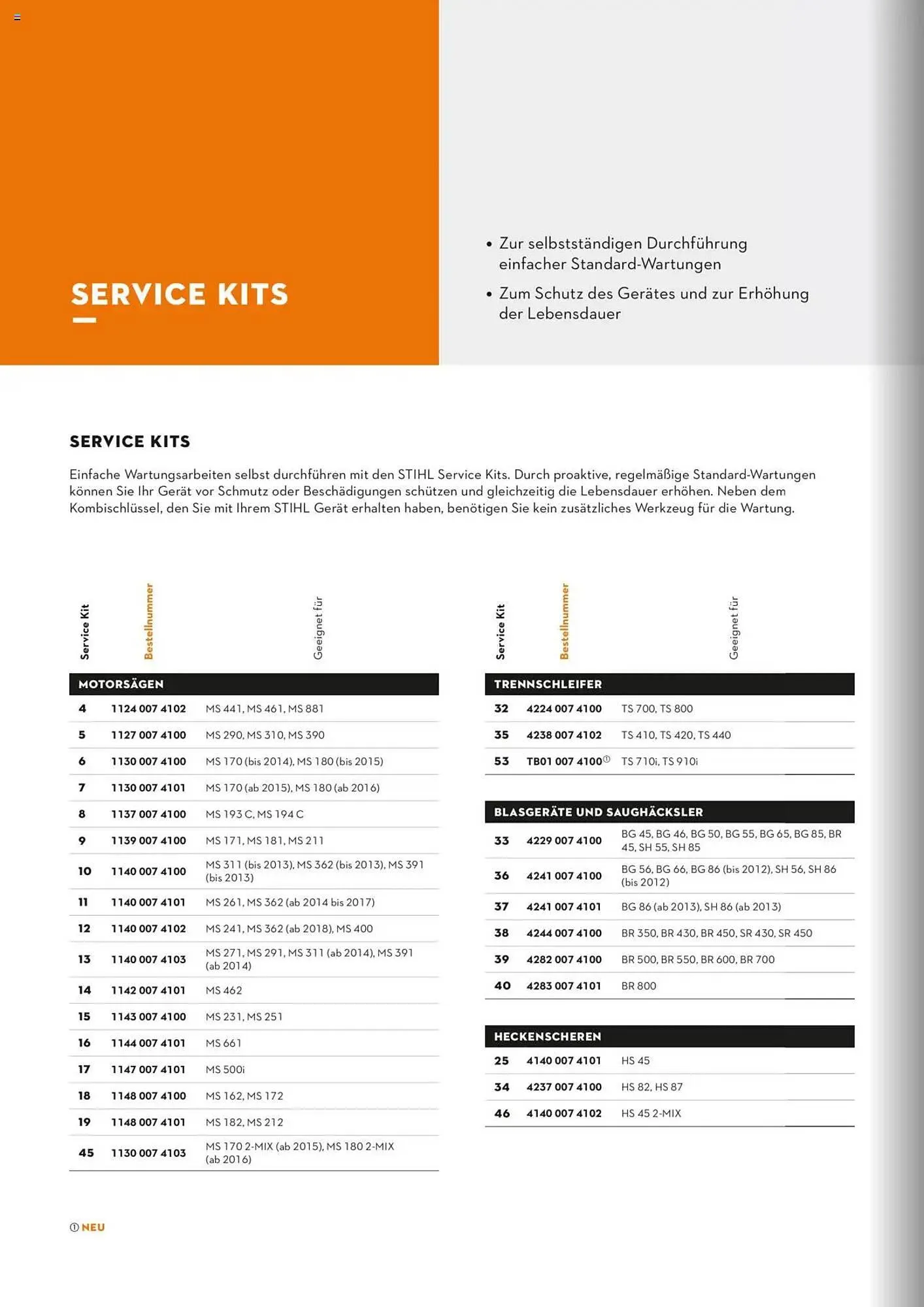 STIHL Prospekt von 1. Januar bis 31. Dezember 2025 - Prospekt seite 418