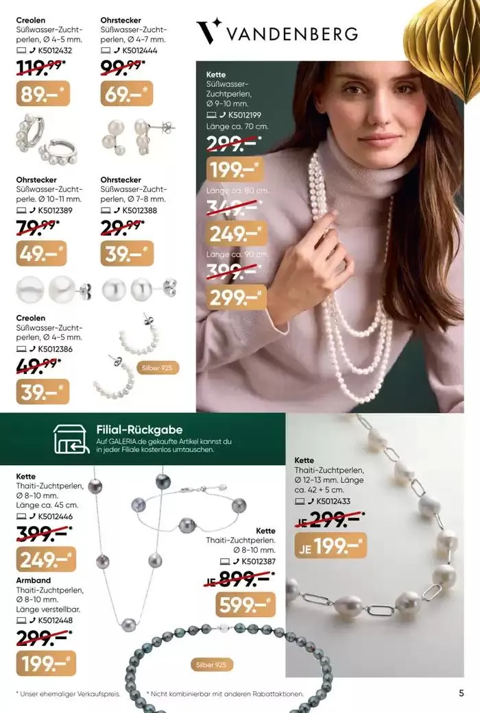 Galeria Karstadt Kaufhof Angebote von 16. Dezember bis 30. Dezember 2024 - Prospekt seite 31