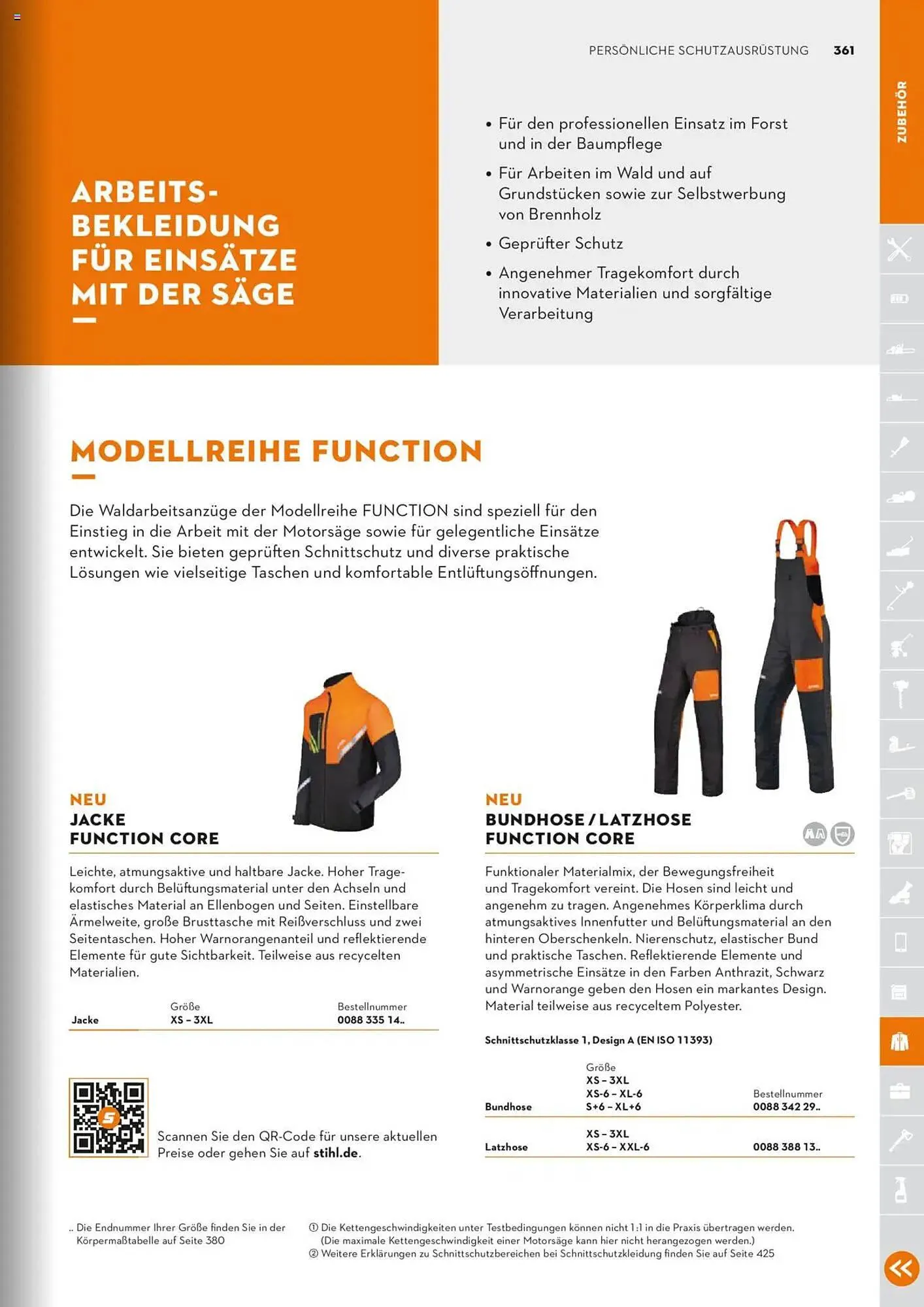 STIHL Prospekt von 1. Januar bis 31. Dezember 2025 - Prospekt seite 361