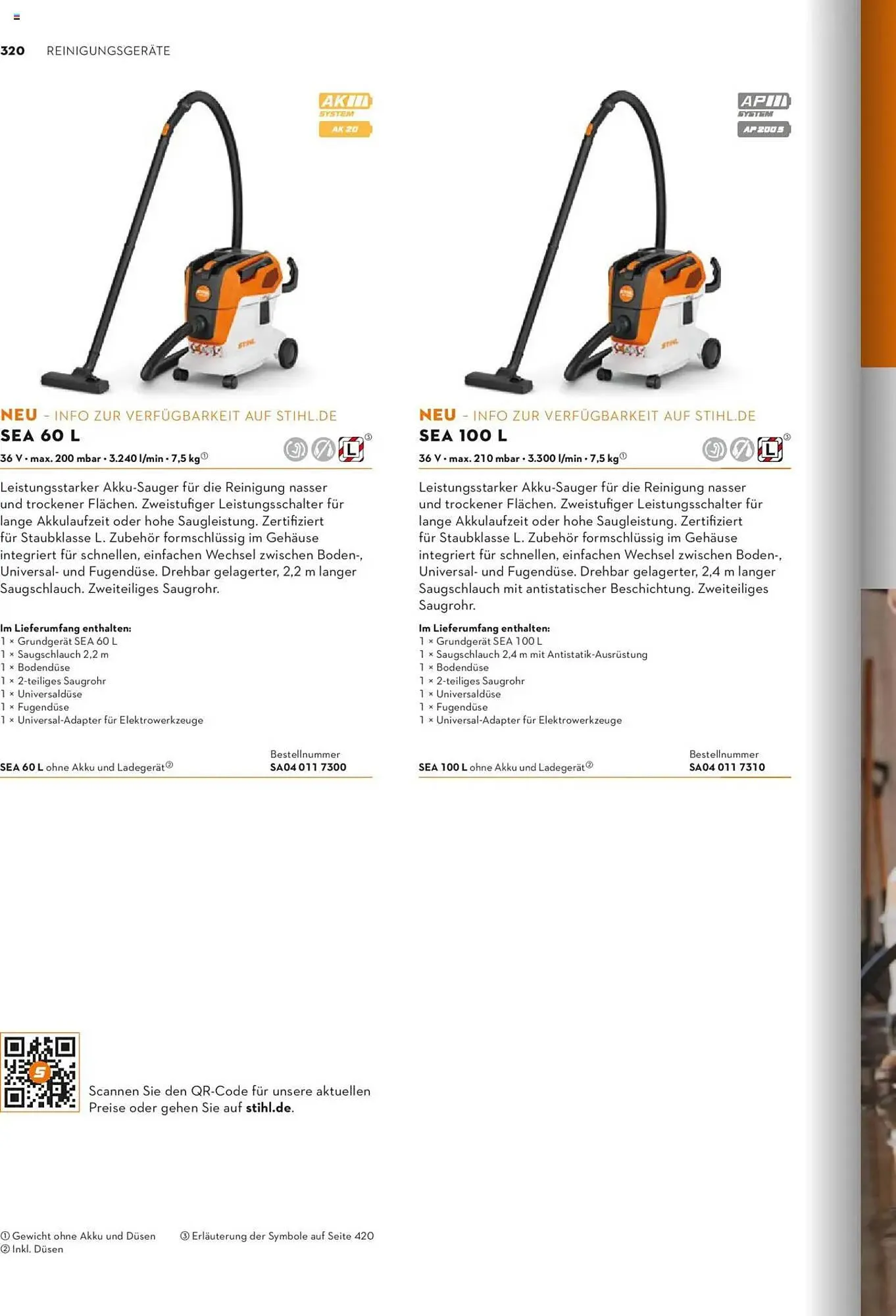 STIHL Prospekt von 1. Januar bis 31. Dezember 2025 - Prospekt seite 320