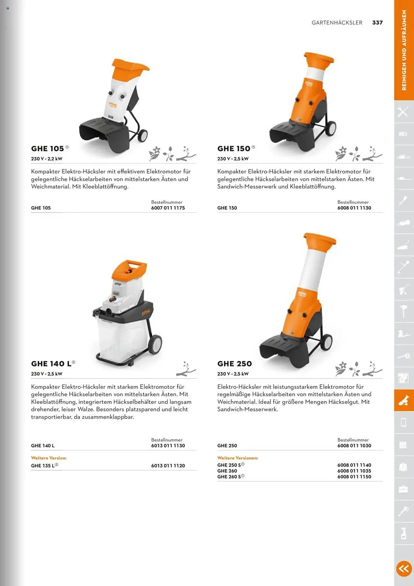 STIHL Prospekt von 1. Januar bis 31. Dezember 2025 - Prospekt seite 337