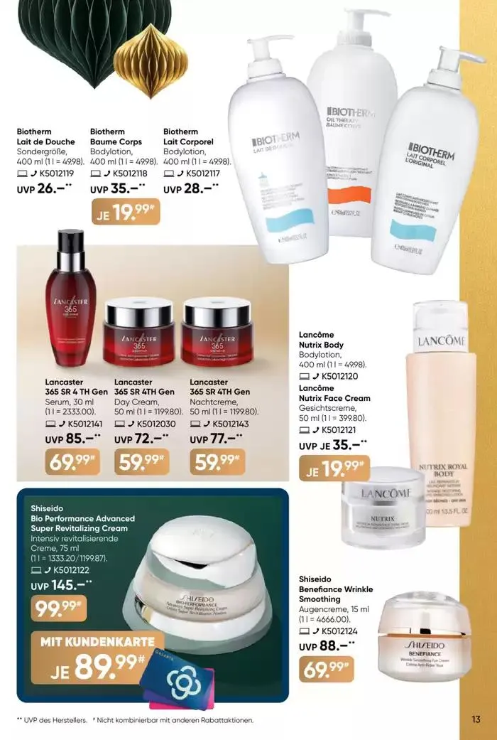 Galeria Karstadt Kaufhof Angebote von 16. Dezember bis 30. Dezember 2024 - Prospekt seite 4