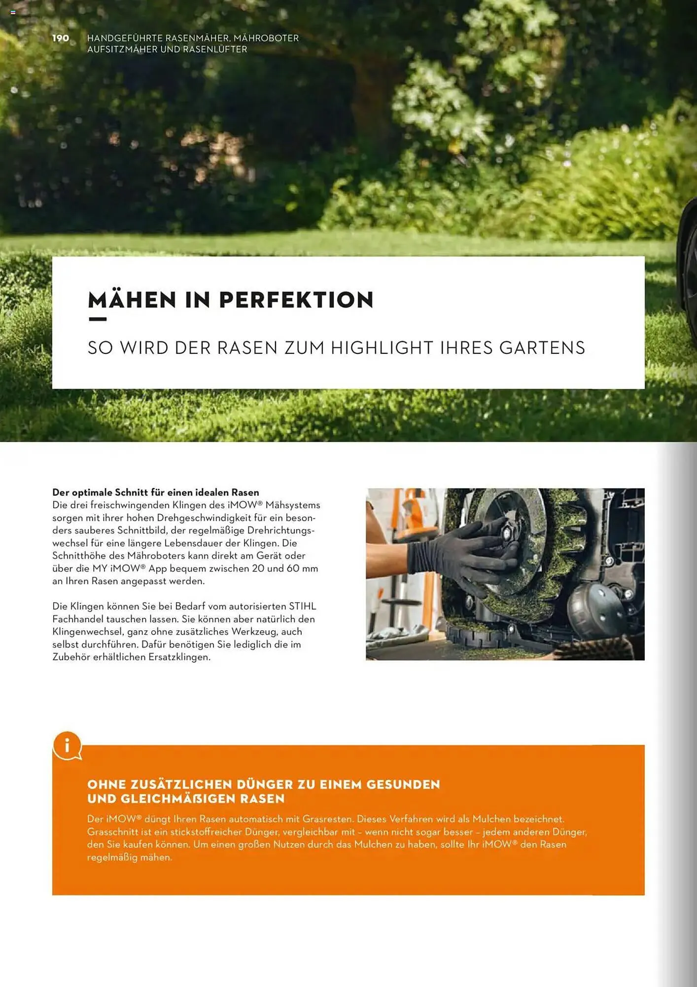 STIHL Prospekt von 1. Januar bis 31. Dezember 2025 - Prospekt seite 190