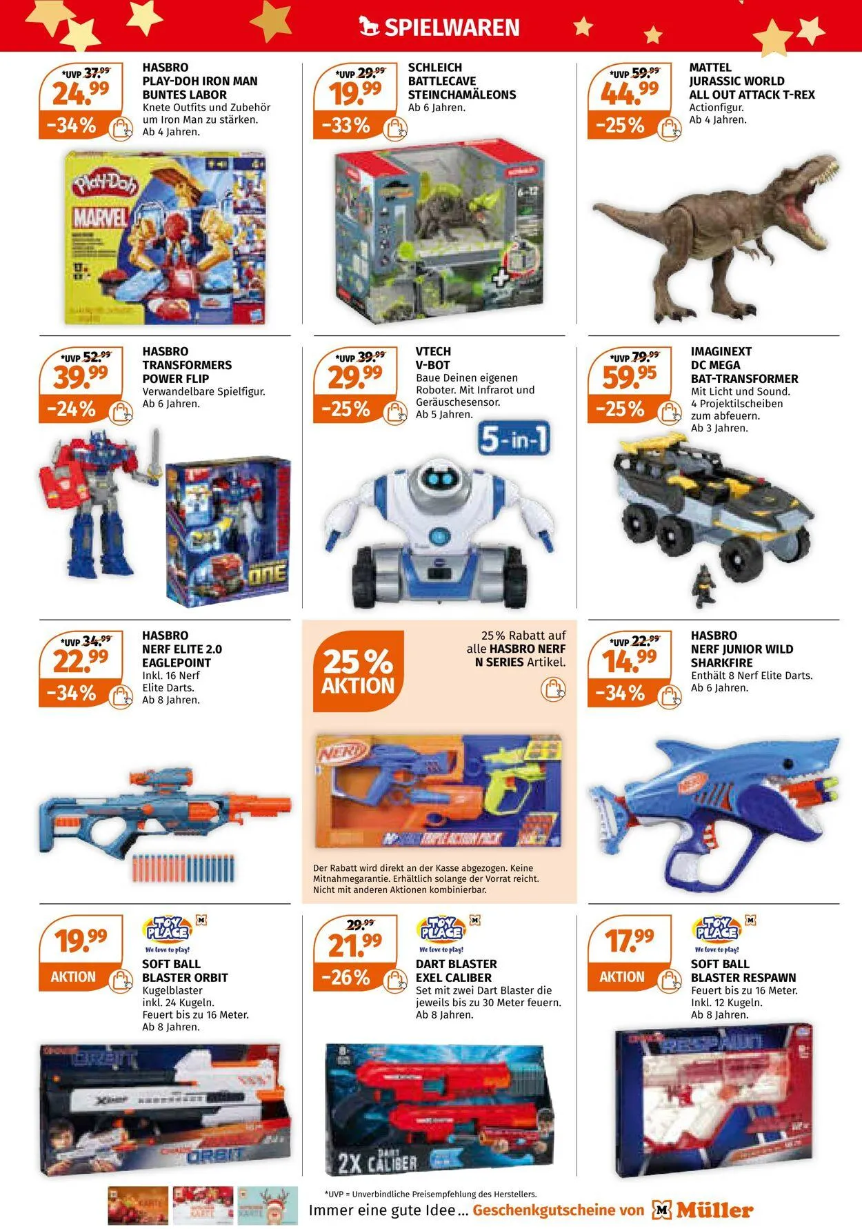 Müller Aktueller Prospekt von 16. Dezember bis 22. Dezember 2024 - Prospekt seite 12